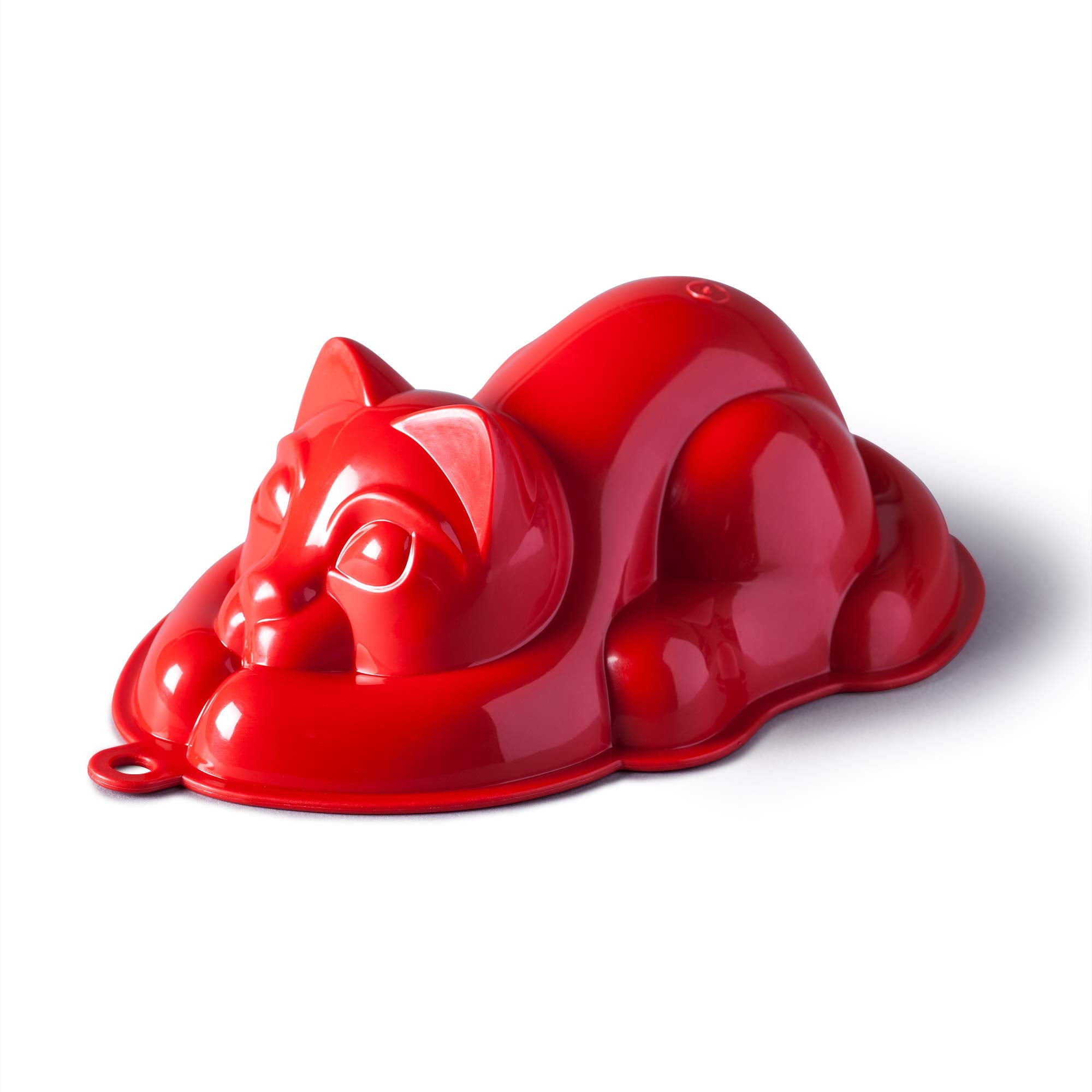 Kilo L32R Cat Jelly Mould-Red, Plastic