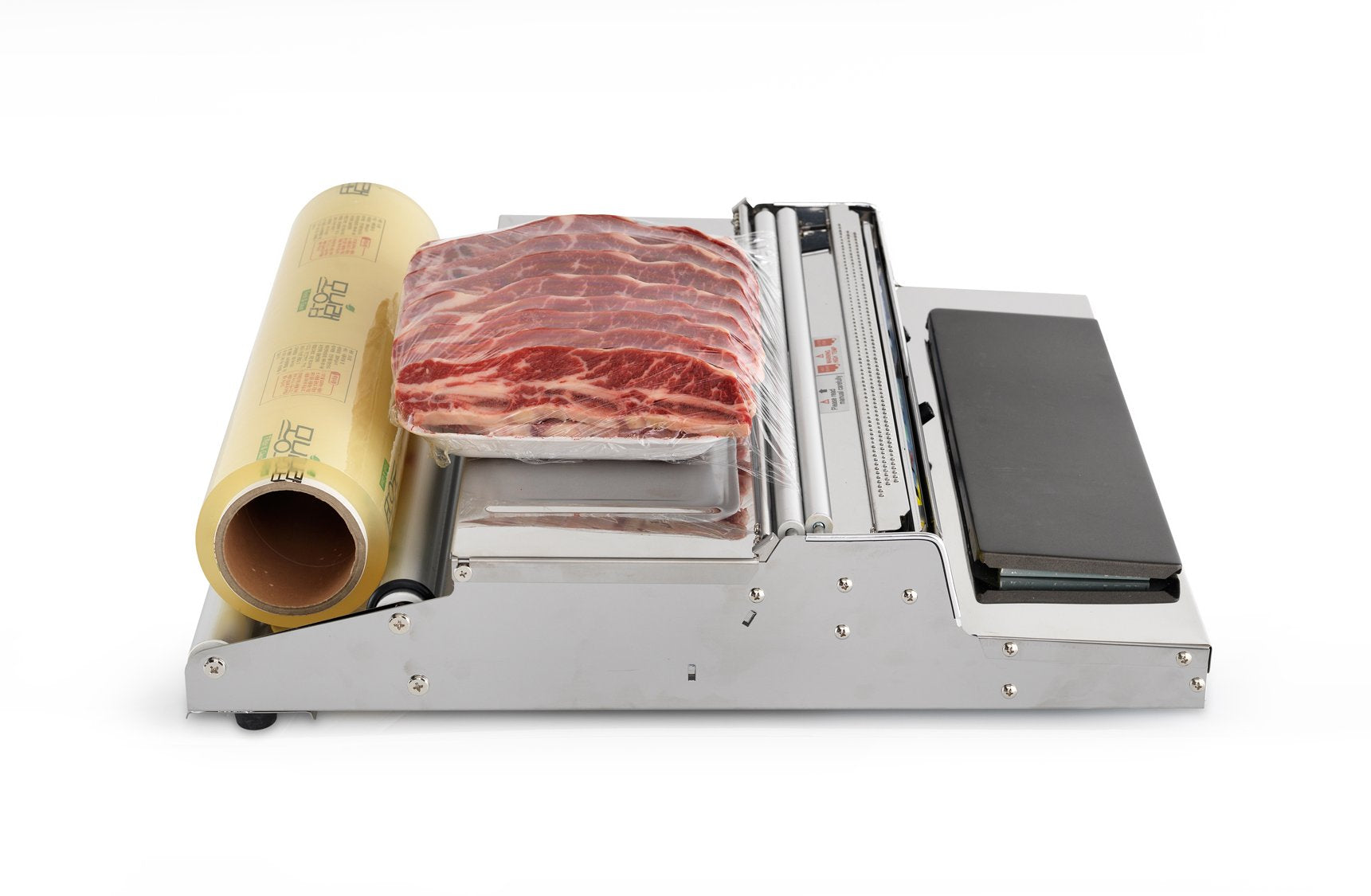 Visiontechshop Cw-500E, 20 Inch / 500 Mm Hand Wrapping Machine Film Wrapper For Food Packaging, Made In Korea