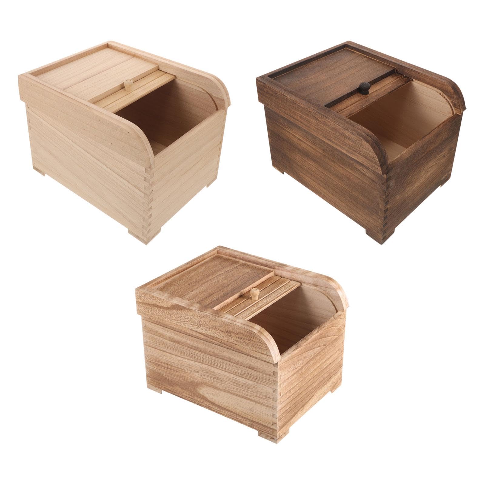 Bnf Rice Storage Container Dry Storage Rice Container Box For Grains Rice Cereal Light Brown|Home & Kitchen| Kitchen, Dining & B