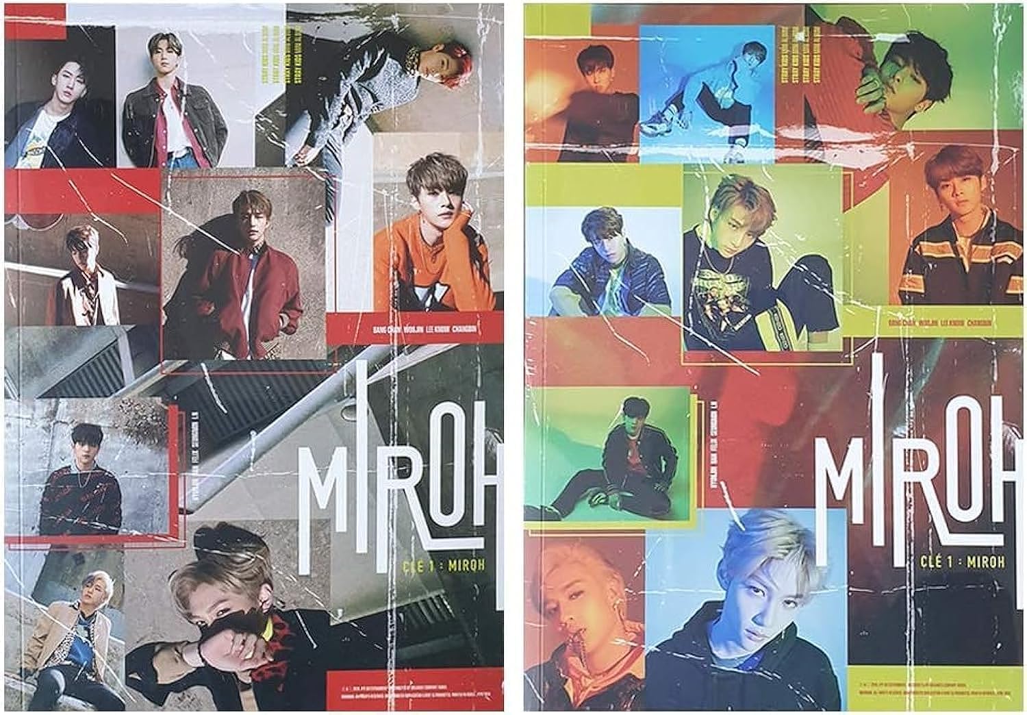 STRAY KIDS 4th Mini CLE 1 : Miroh Album Standard (Miroh Version) CD+Photobook+3 QR Photocards+(Extra 4 Photocards + 1 Double-Sid