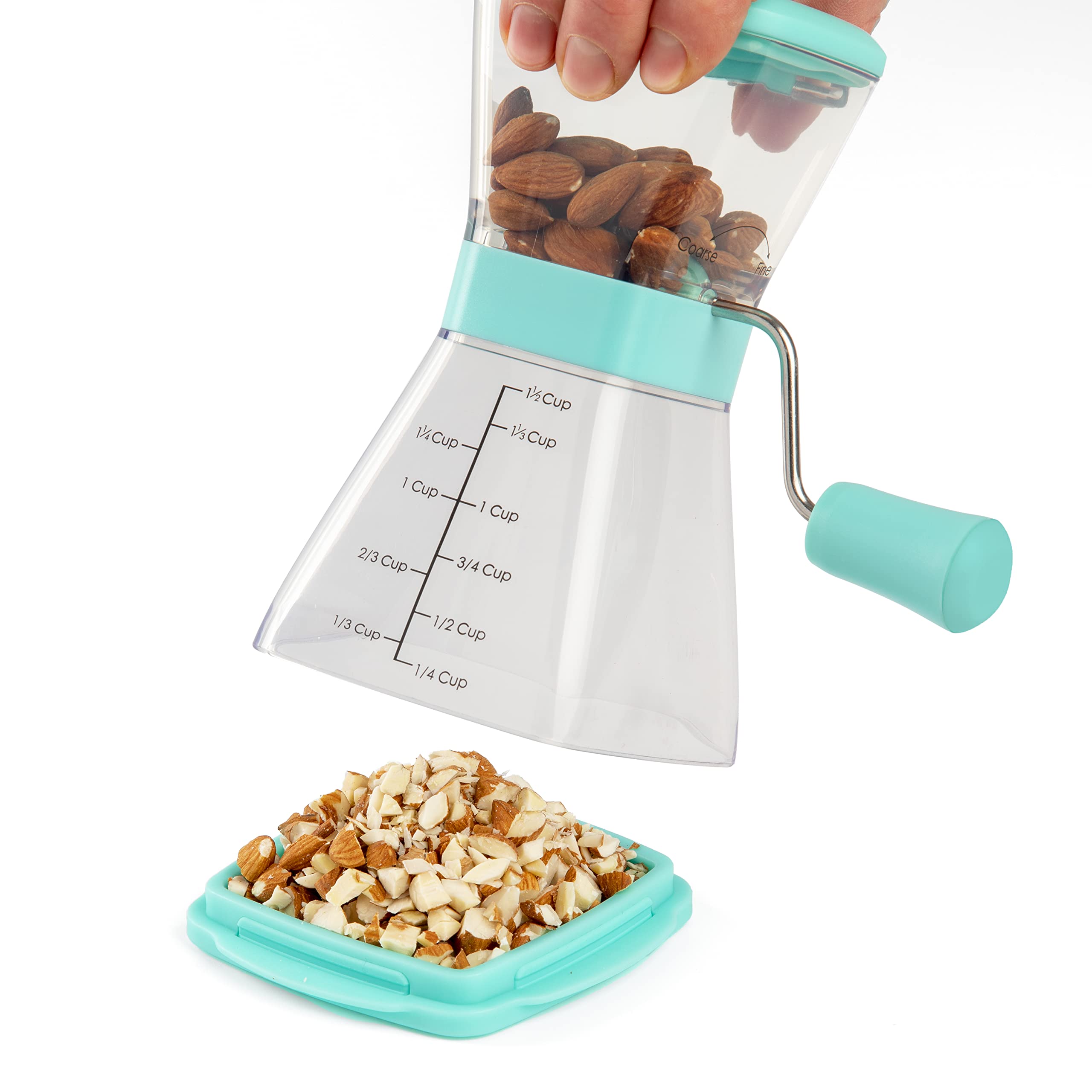 Progressive International Prepworks Nut Chopper, Turquoise