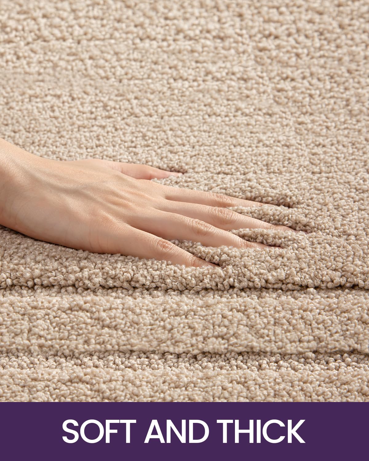 Dexi Bathroom Rug Mat 36X24, Ultra Soft Absorbent Mats, Non Slip Washable Shower Floor Rugs, Quick Dry Microfiber Bathmat For Tu