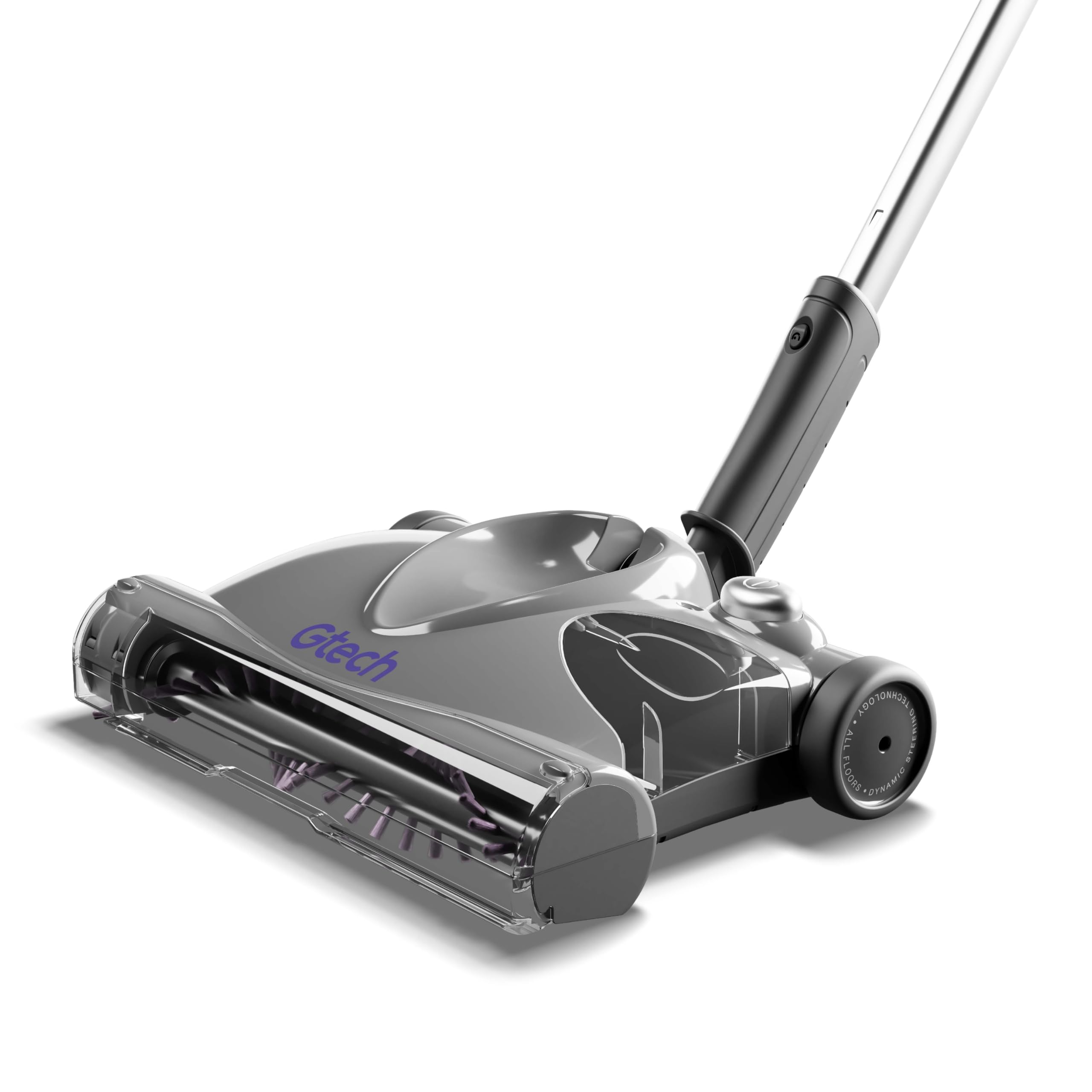 Gtech SW02 Cordless Lithium Carpet and Hardwood Floor Sweeper - Cordless Adjustable Vacuum - Up to 60 Minutes of Runtime - Recha