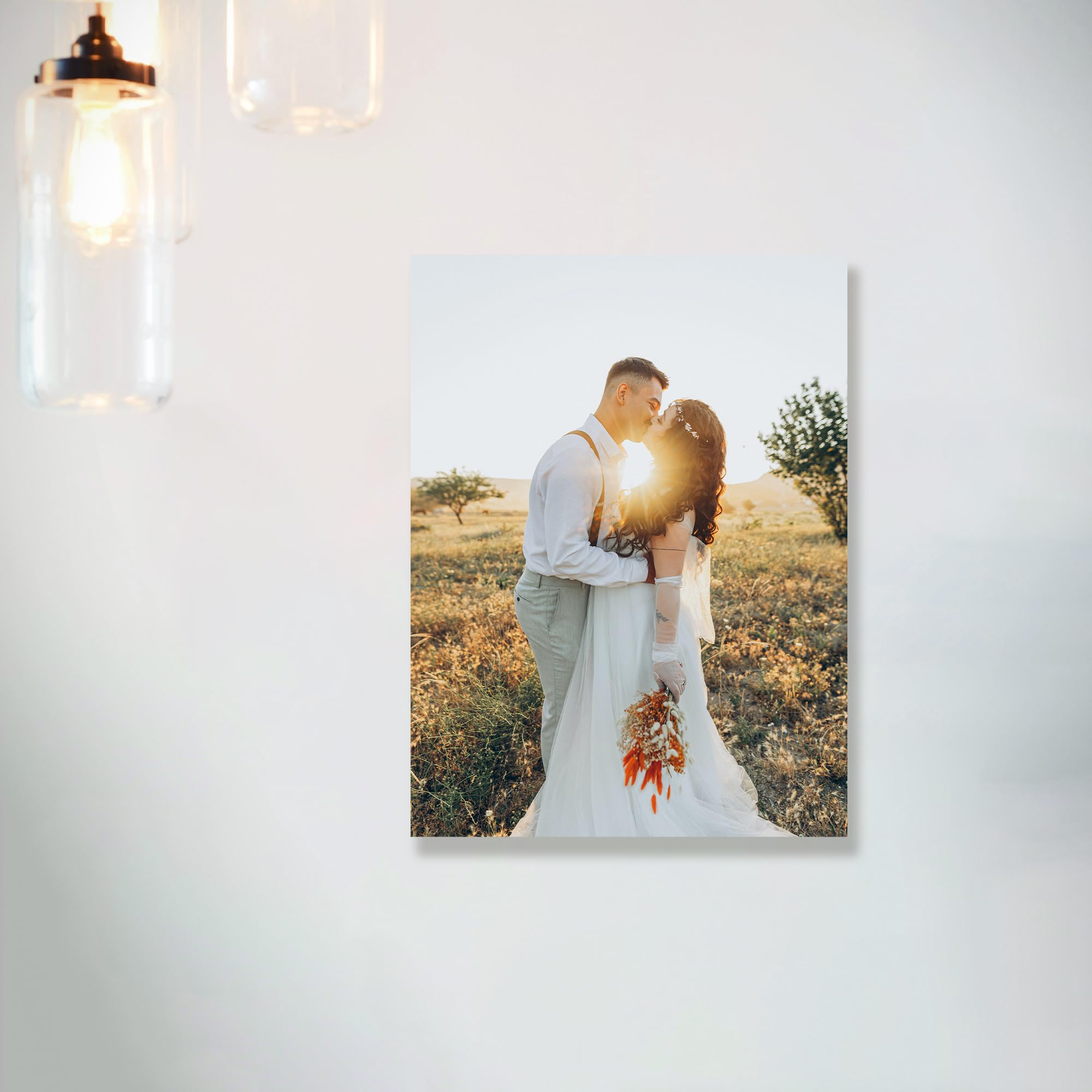 Personalized Custom Canvas Prints (Framed Canvas, 8'' X 10'') - Custom Canvas Print With Your Photo - Perfect For Home Decor, Gi