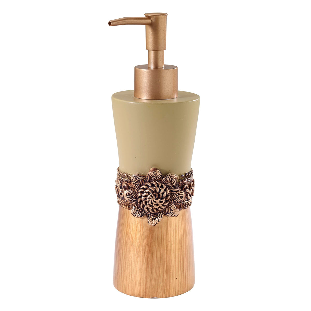 Avanti Braided Medallion Lotion Pump, Gold