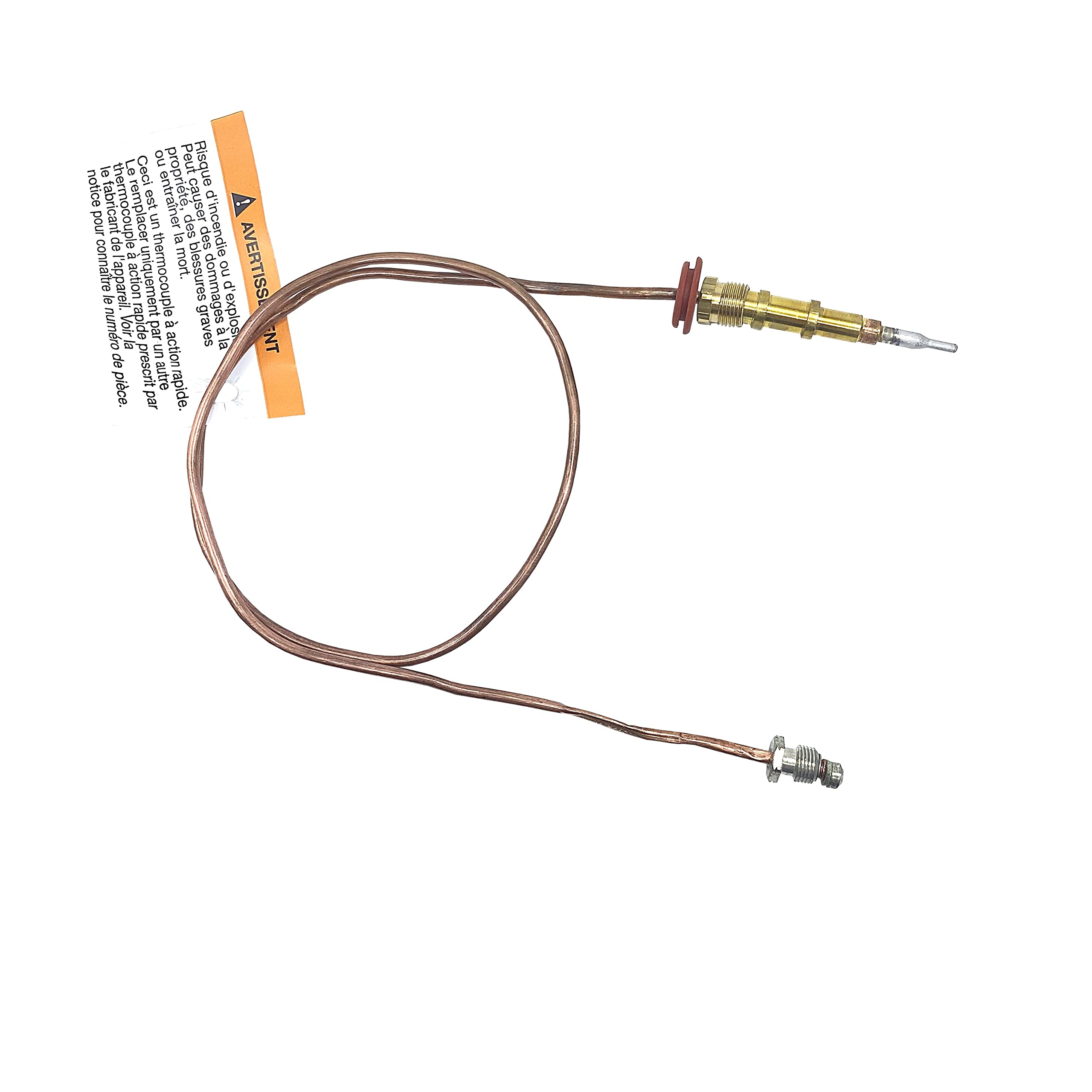 Fixitshop Heat N Glo Thermocouple, Model 446-511, Metal for Heat & Glo Fireplaces