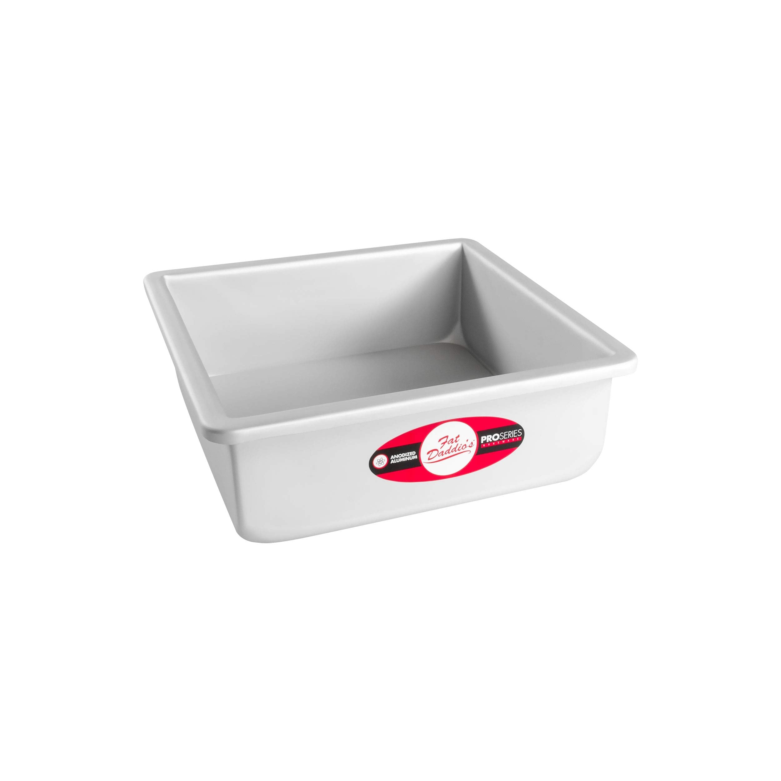 Fat Daddio'S Psqcc-883 Square Cheesecake Pan, 8 X 8 X 3 Inch, Silver