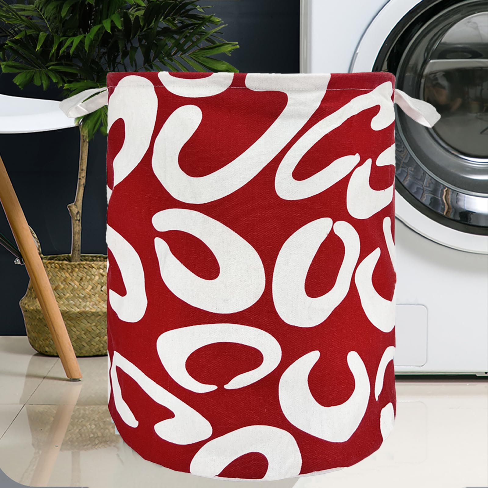 Aouker Merdes 19.7 Waterproof Foldable Laundry Hamper, Dirty Clothes Laundry Basket, Linen Bin Storage Organizer For Toy Collect