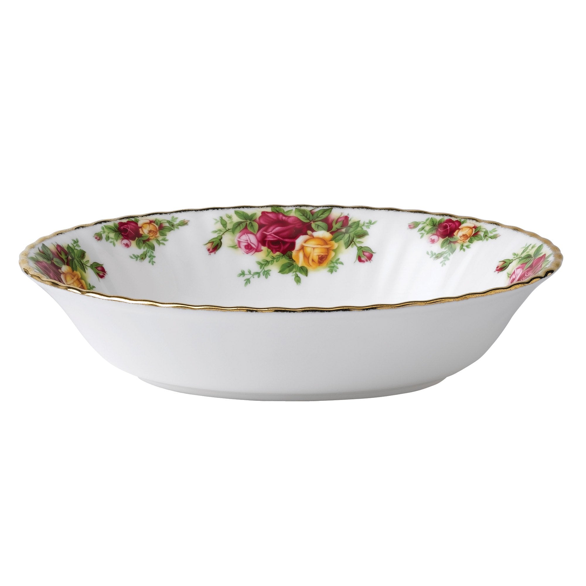 Royal Albert Old Country Roses Open Vegetable Bowl, 32 Oz, Multi