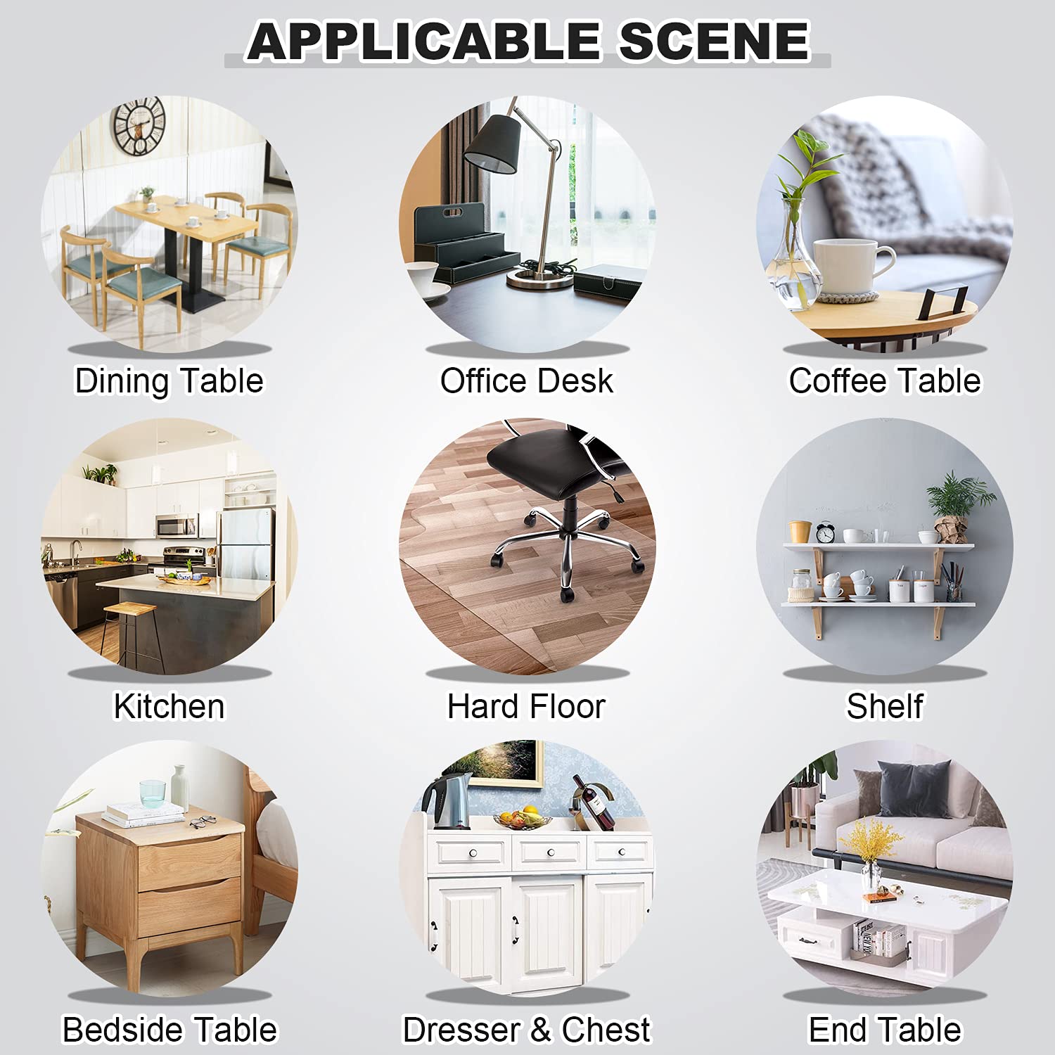 Lovepads 1.5Mm Thick 17 X 28 Inches Frosted Desk Pad Mat Blotter, Plastic Desk Mat On Top Of Desks, Waterproof Pvc Desk Protecto