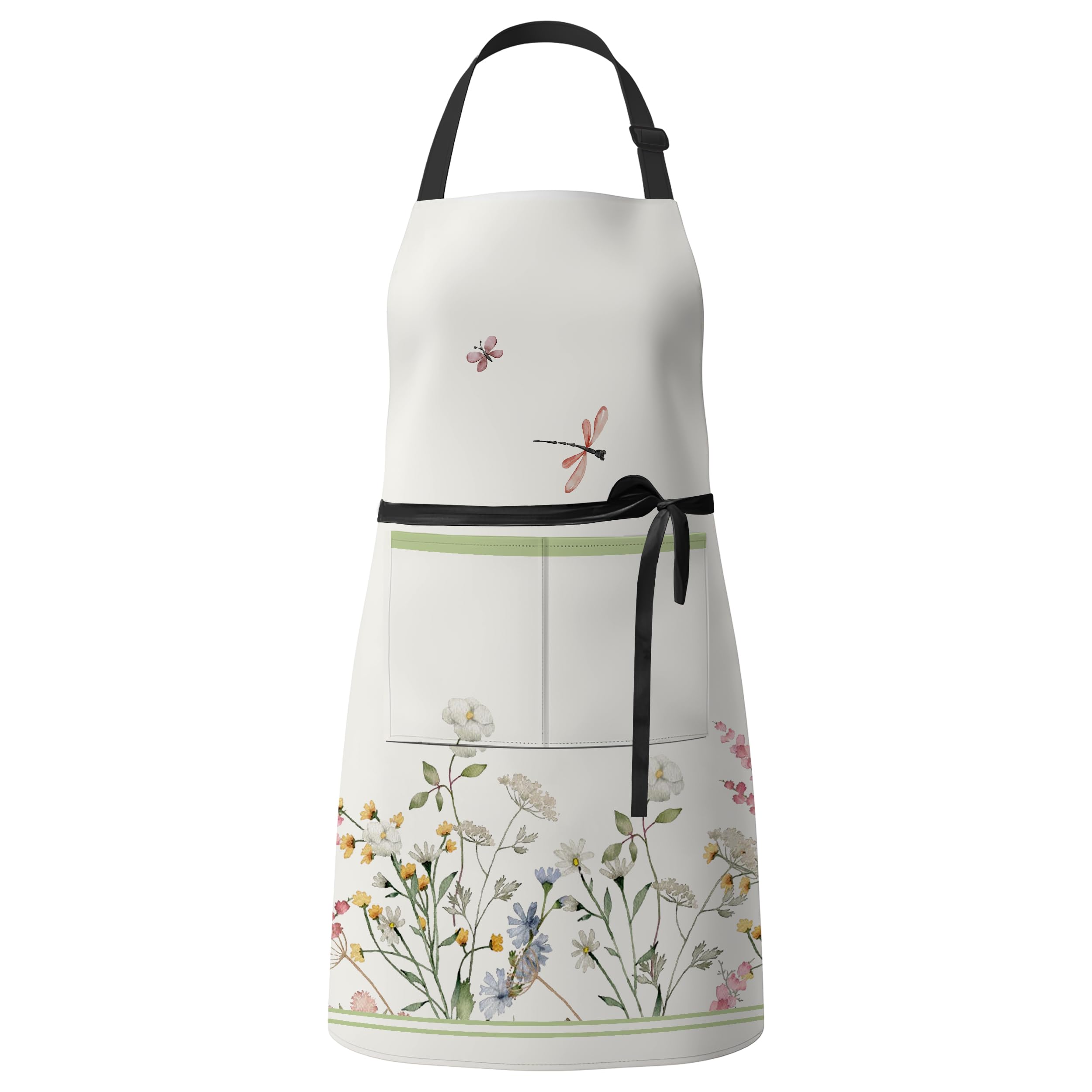 Ganiao Cute Aprons For Women Chefs Apron With Adjustable Neck Strap  Jk0592