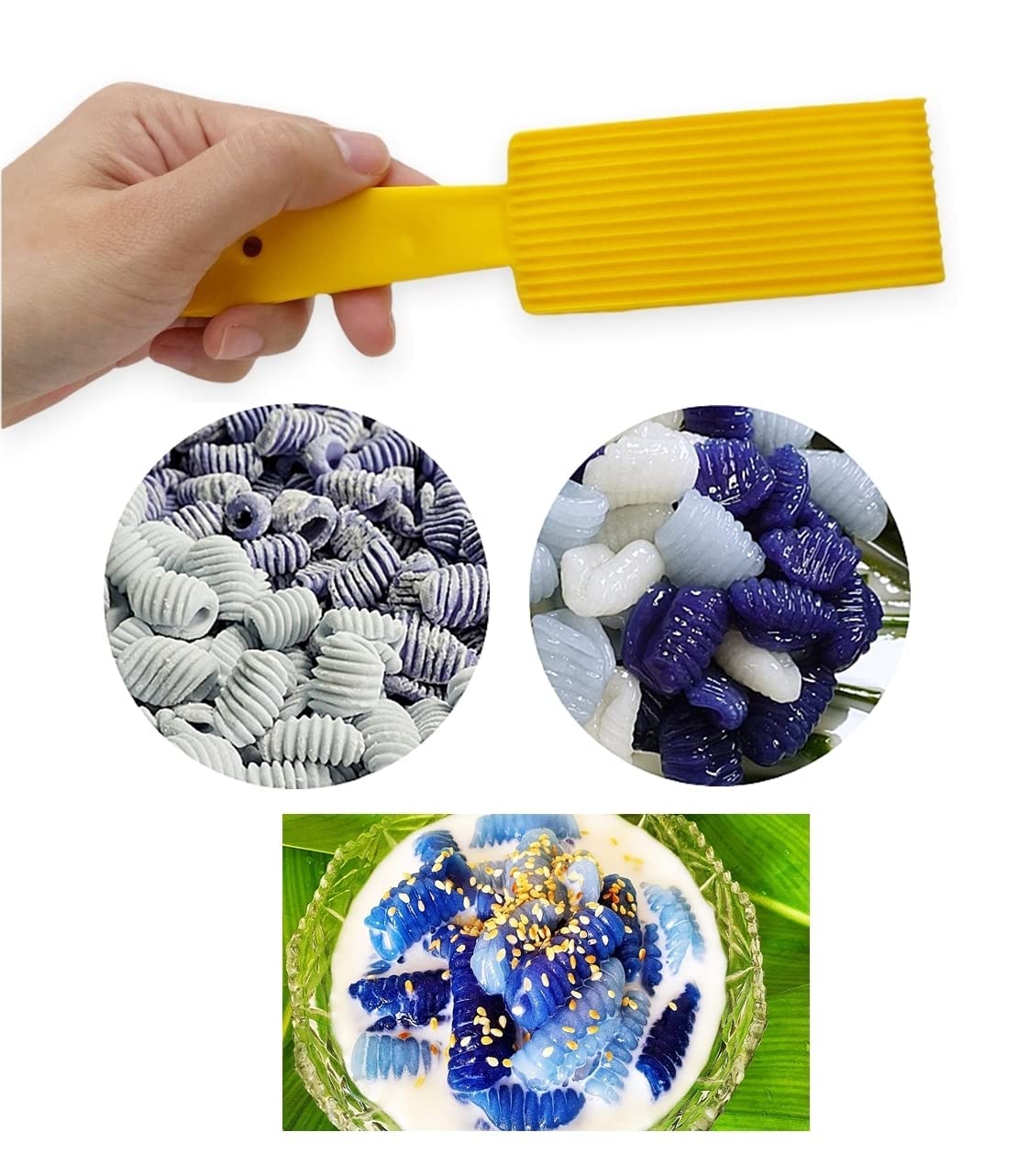 Ablossom, Plastic Mold For Krong Krang Thai Coconut Dessert Cookie Bake Kitchen Traditional Gadgets Plastic Tool Asian Maker Dou
