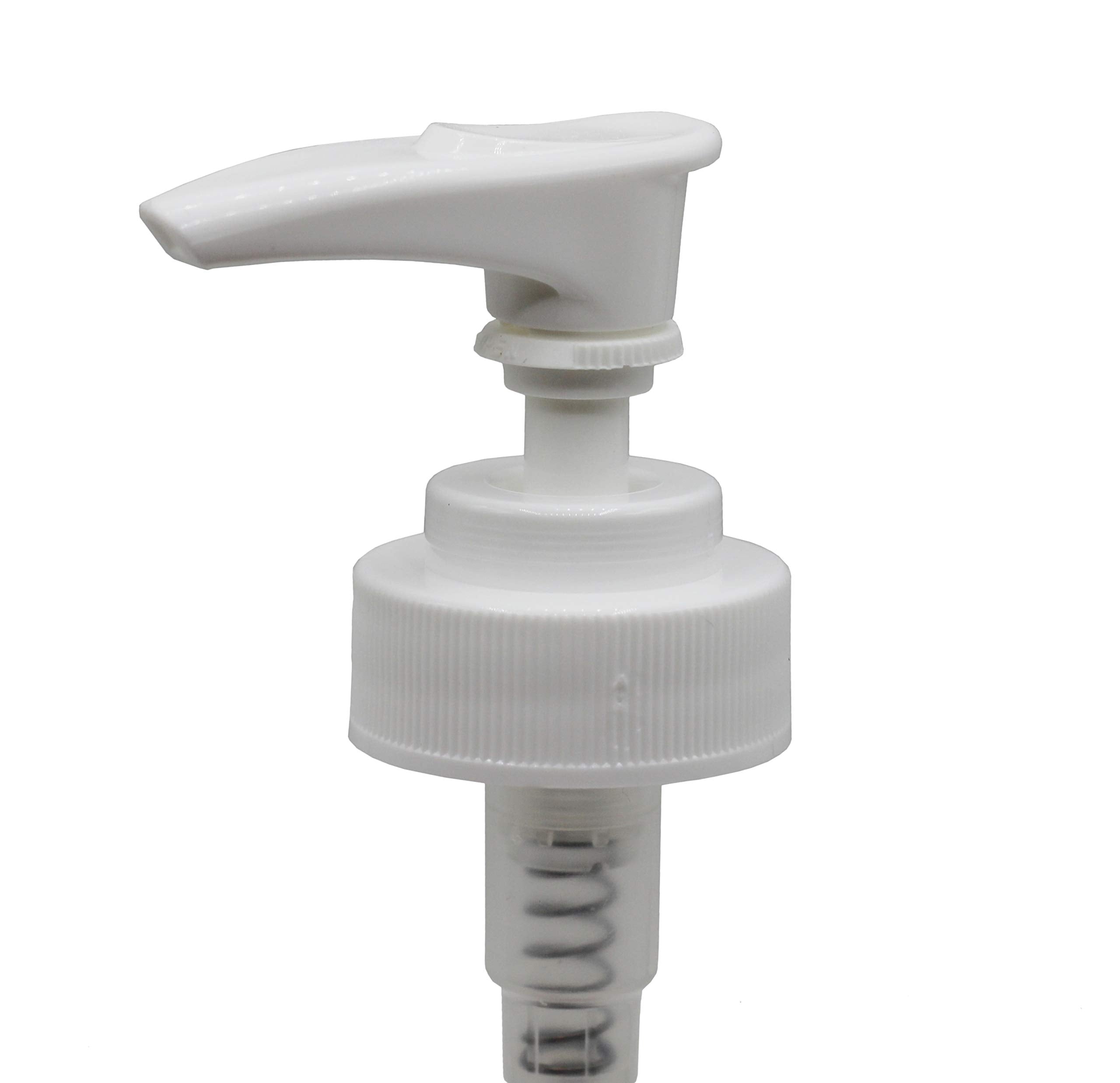 Creative Hobbies White Plastic Lotion Soap Dispenser Pumps With Glue On Screw Collars, Replacements For Soap And Lotion Pumps, M