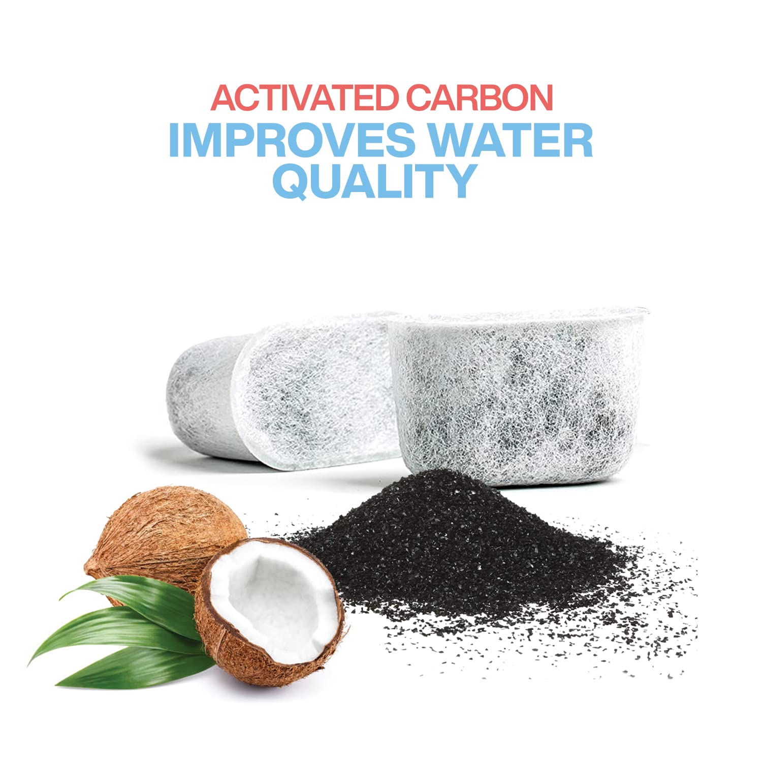 24-Pack Replacement Charcoal Water Filters Compatible With Breville Bwf100 - Premium Activated Charcoal Filters For All Breville