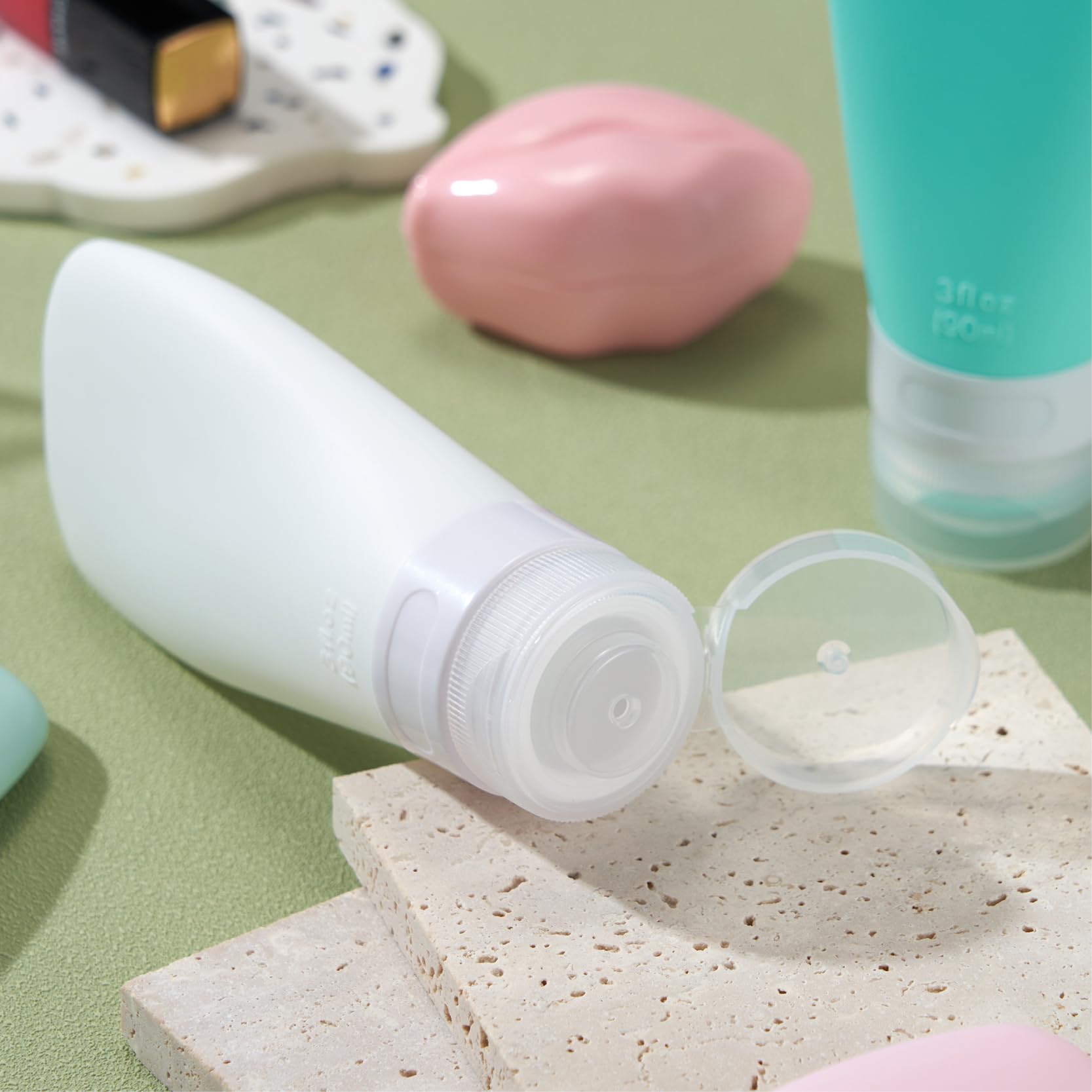 Insfit Travel Bottles For Toiletries, Tsa Approved 3Oz Travel Size Bottles Leak Proof Travel Containers For Toiletries, Bpa Free