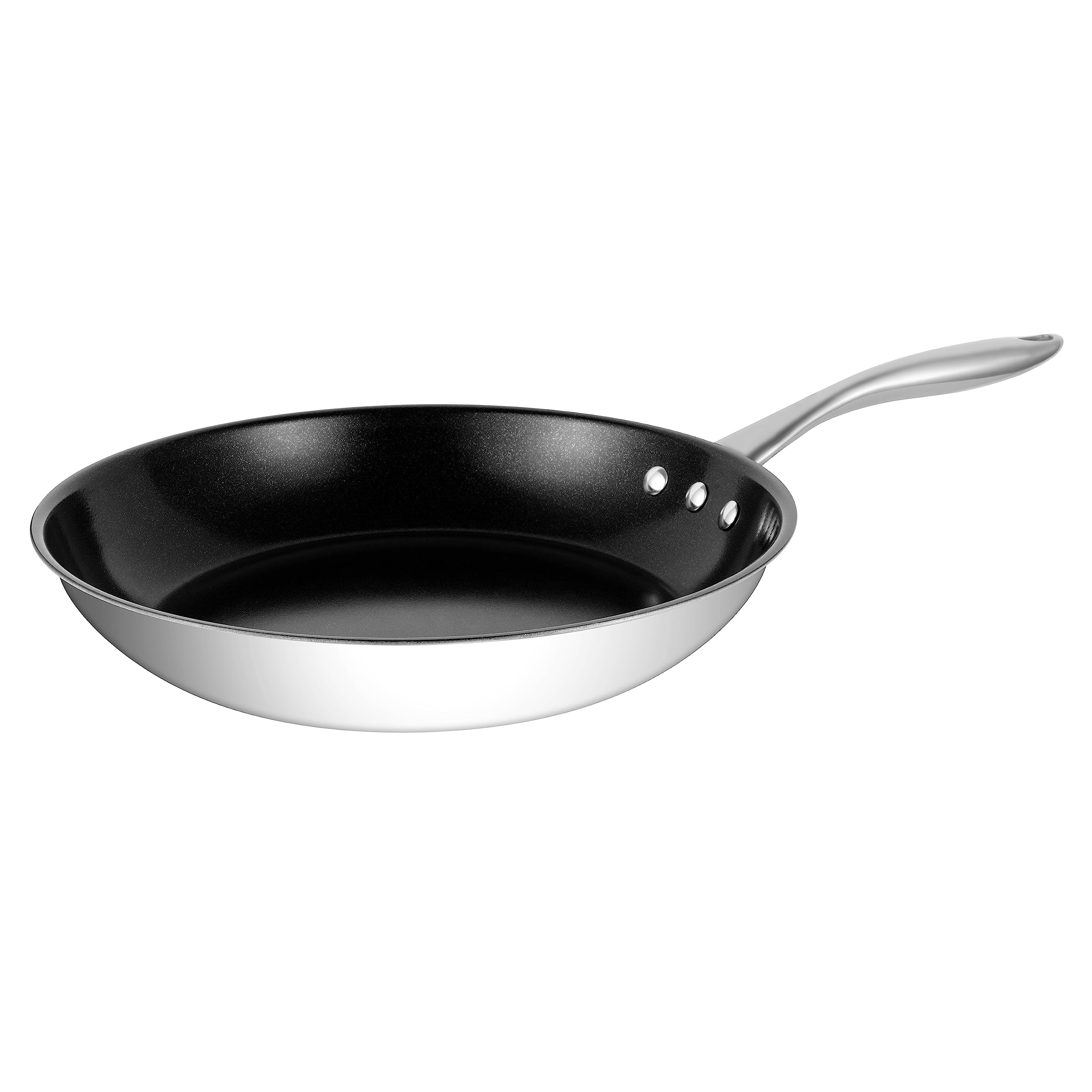 10inch (26 Cm) Stainless Steel Pan By Ozeri With Eterna, A 100% Pfoa And Apeofree Nonstick Coating