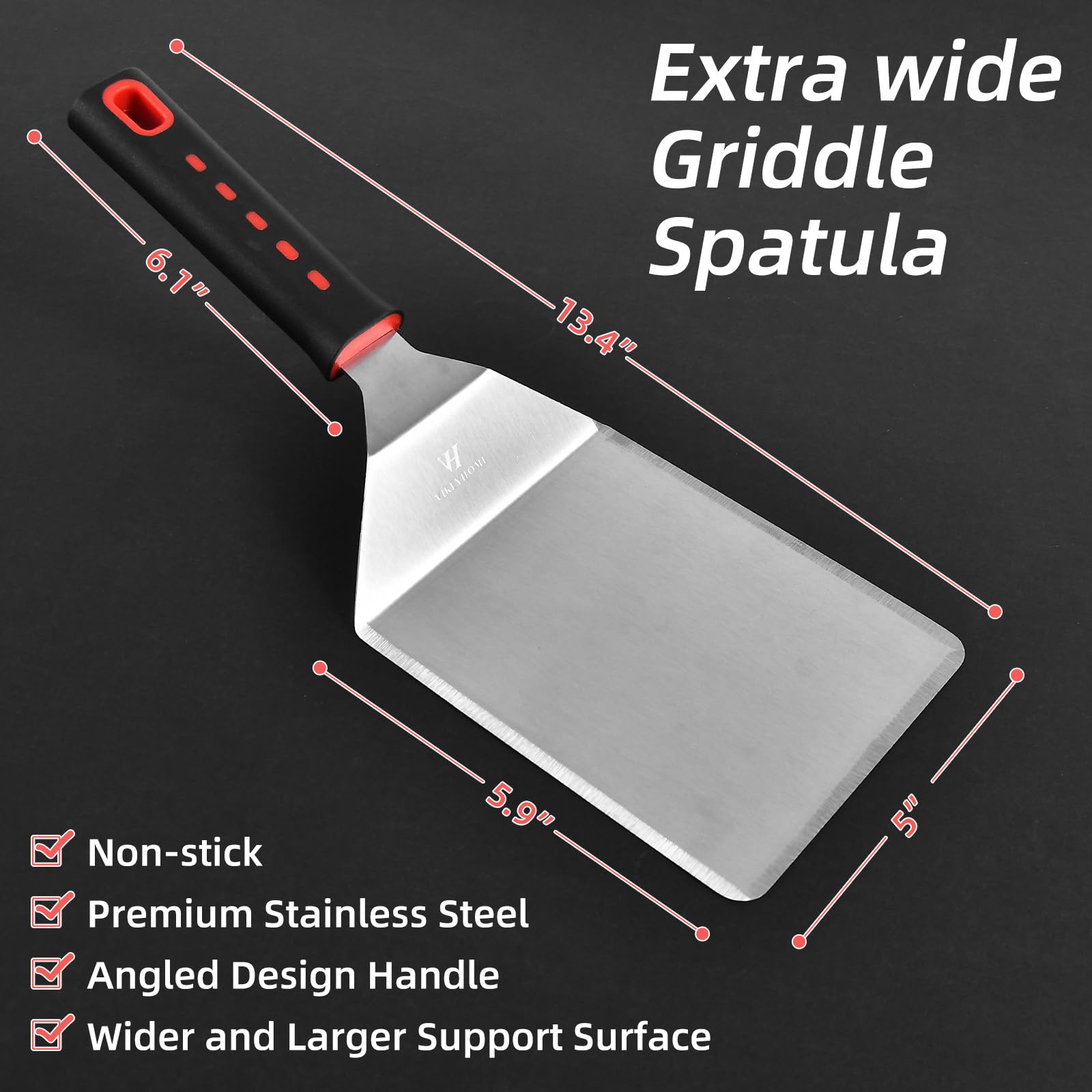 Griddle Accessories Kits, 30 Pcs Griddle Grill Tools Set, Professional Grill Bbq Spatula Set With Basting Cover, Spatula, Scrape