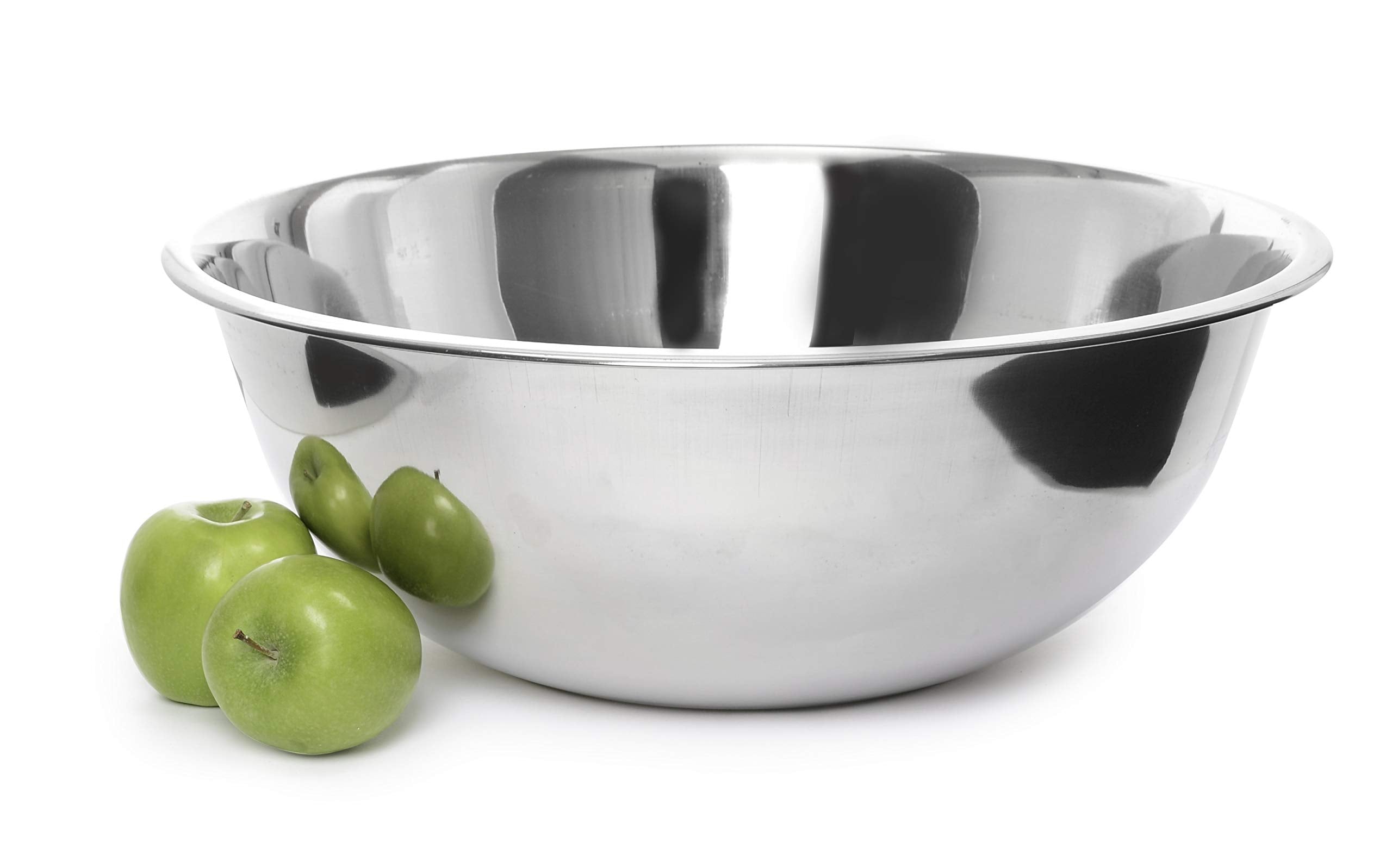 Ybmhome Stainless Steel Mixing Bowl - Premium Polished Mirror Nesting Metal Bowl For Cooking And Serving, Stackable For Convenie