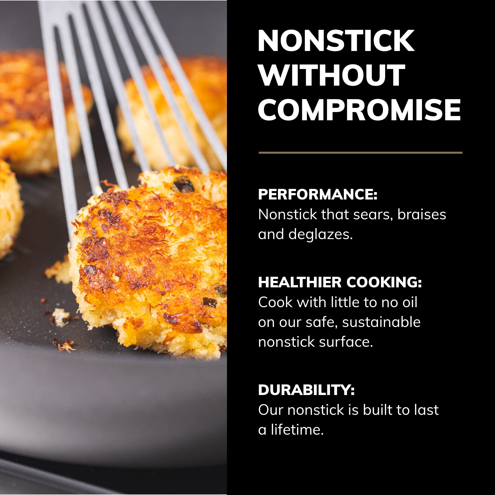 Scanpan Professional Nonstick 2-Piece Fry Pan Set