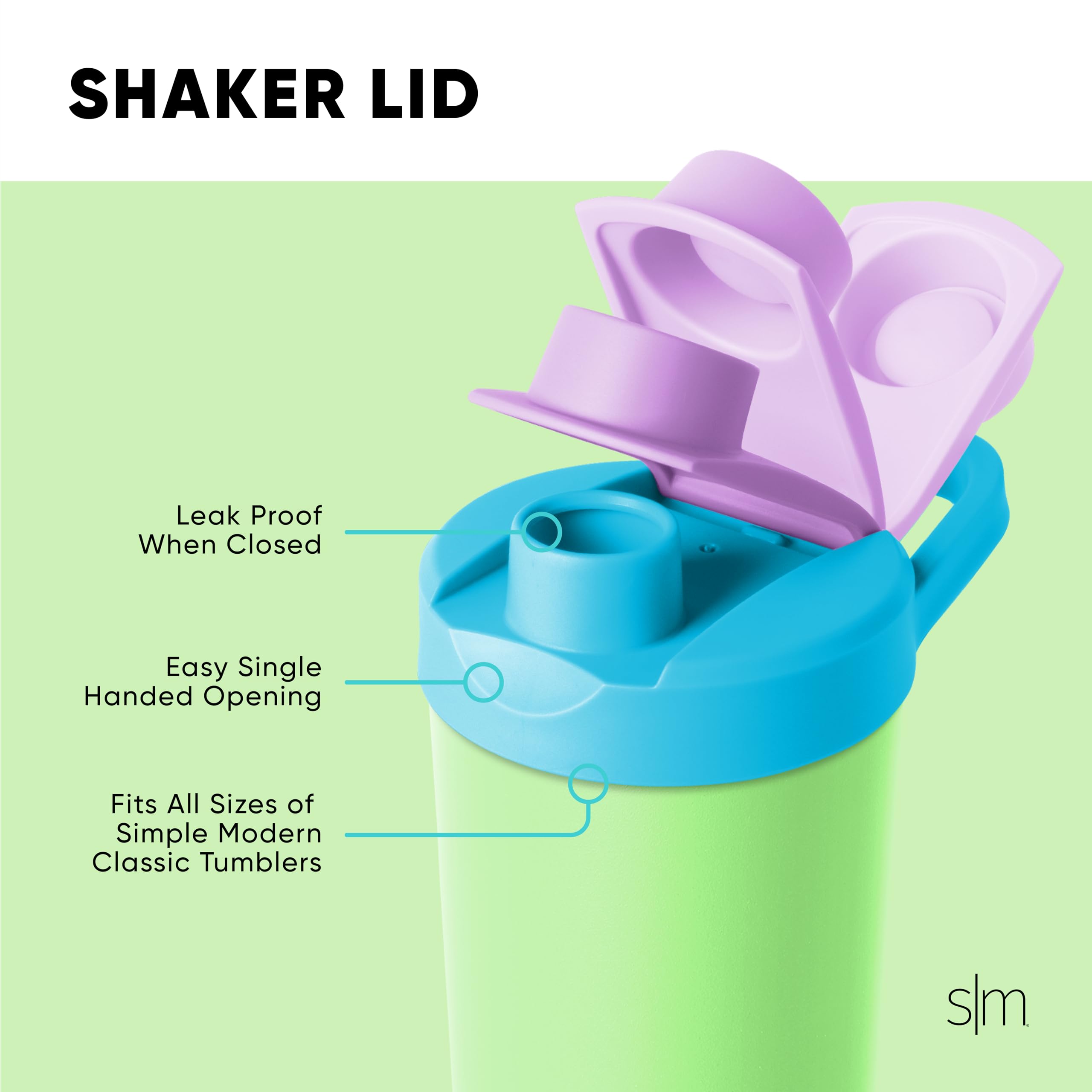 Simple Modern Stainless Steel Shaker Bottle With Ball 24Oz | Metal Insulated Cup For Protein Mixes, Shakes And Pre Workout | Ral