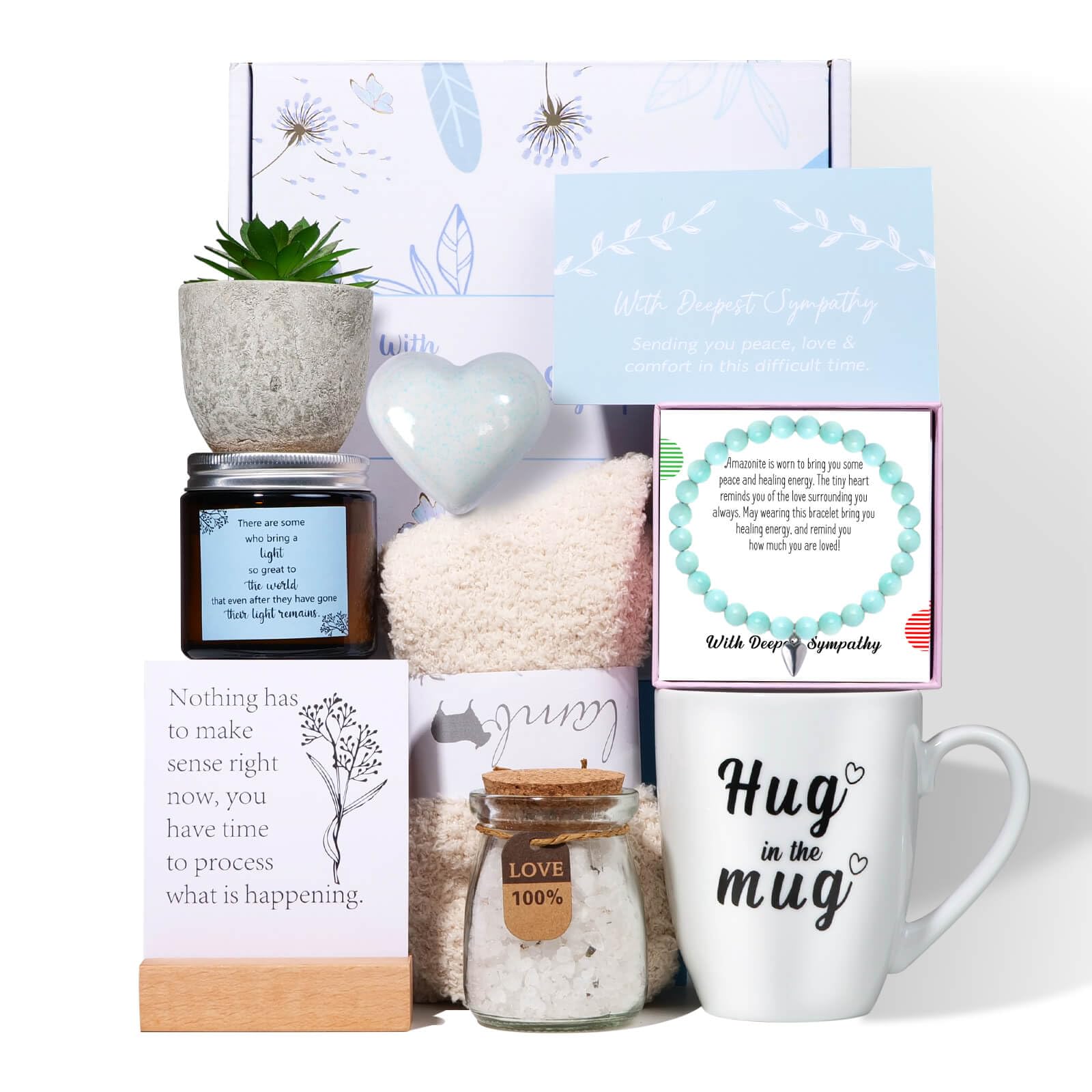 Sympathy Gift Baskets, Sympathy Gifts For Loss Of Loved One, Condolences Gift Basket For Loss, Bereavement Gifts, Grief Gifts, S