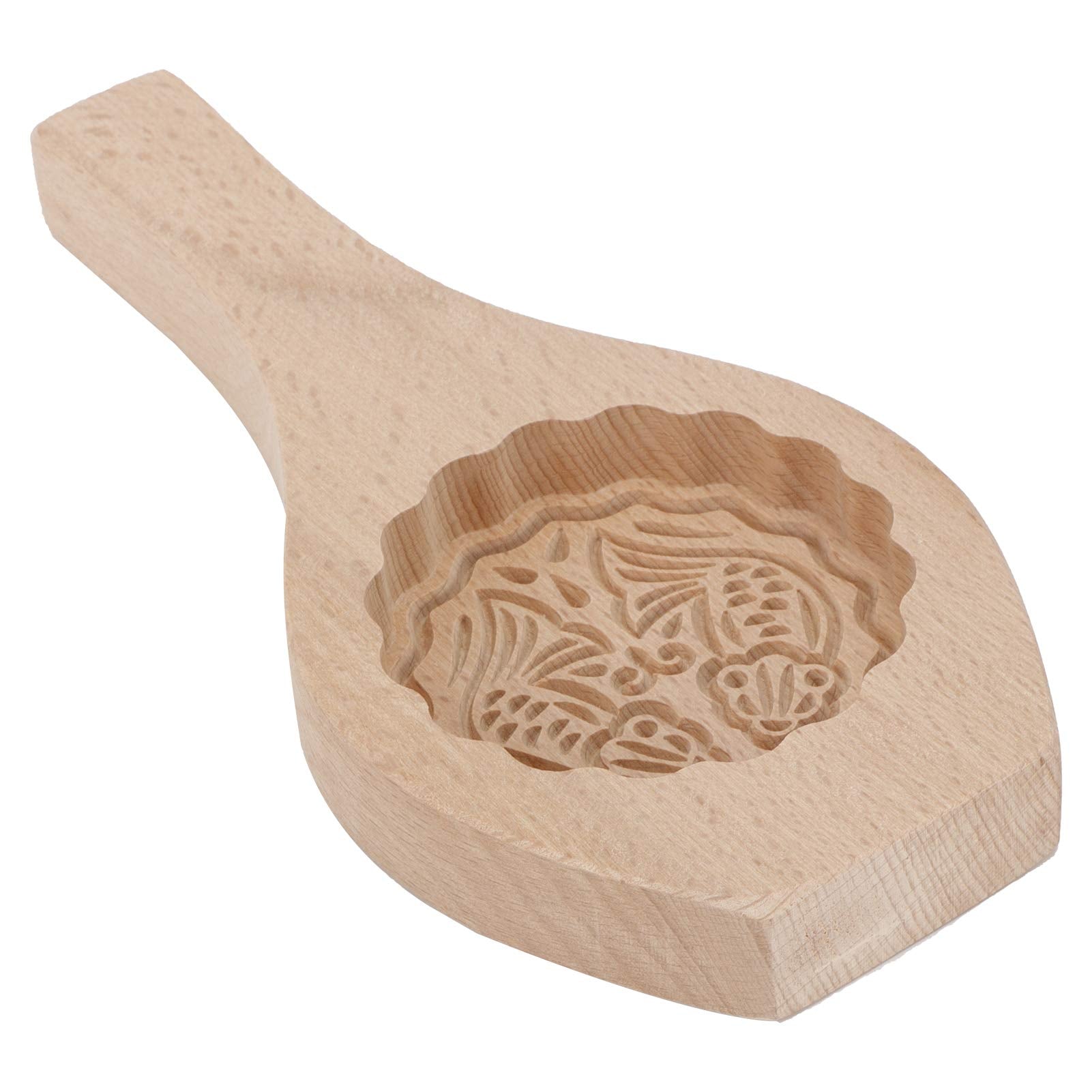 Wood Mooncake Diy Cookies Fondant Cake Baking Handwork Kitchen Decoration Tools(Fish 2)