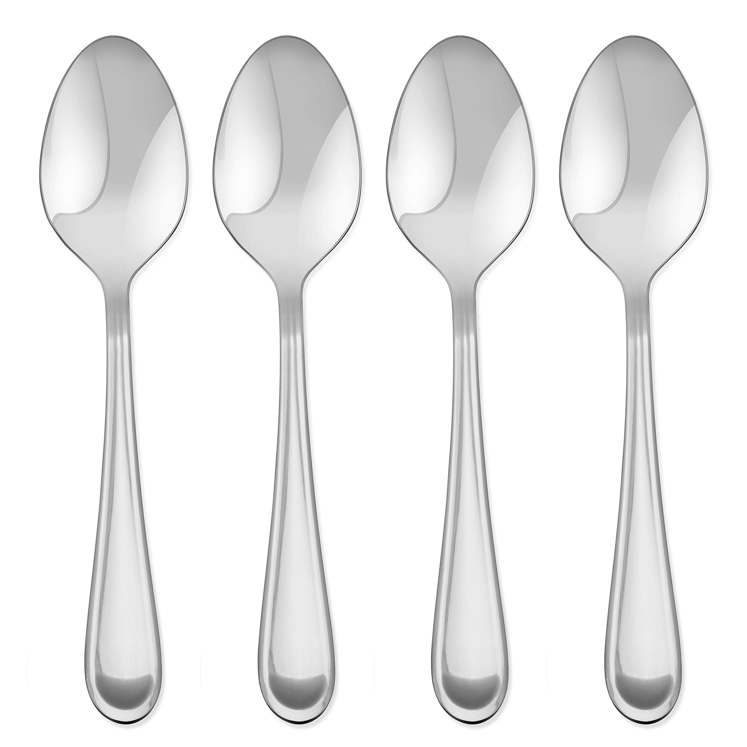 Hampton Forge Clark-4Piecedinner Spoons, Silver