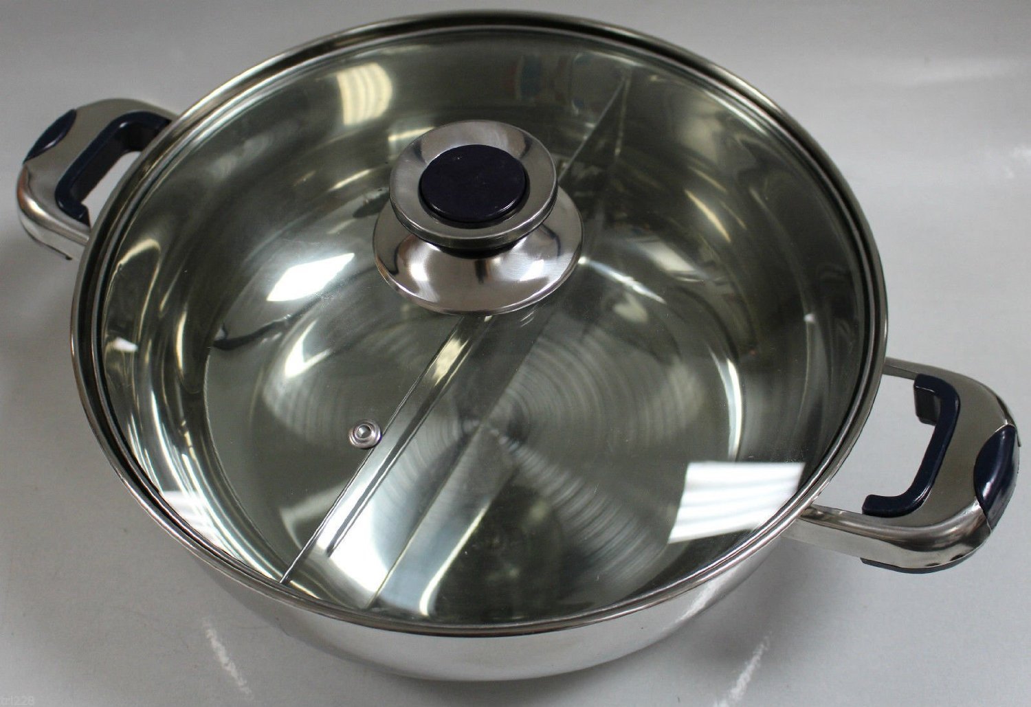 Hcx 32 Cm Shabu Shabu Dual Sided Hot Pot With Divider