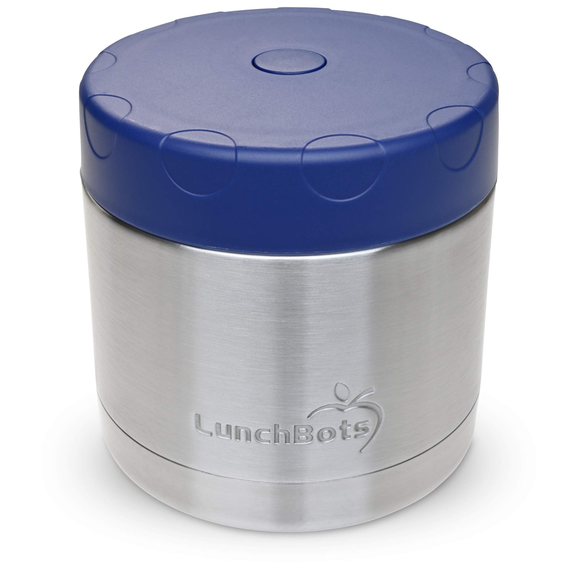 LunchBots 16oz Thermos Stainless Steel Wide Mouth - Insulated Thermos With Vented Lid - Keeps Food Hot or Cold for Hours - Leak-