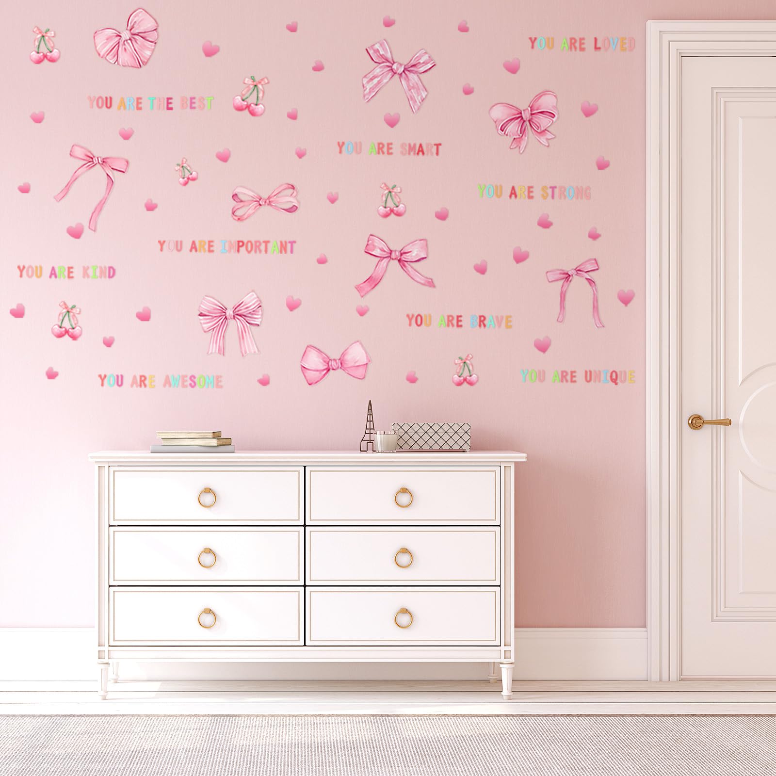 Leinuosen Kids Wall Decals Classroom Colorful Inspirational Decals Daycare Playroom Wall Decor Motivational Positive Saying Stic