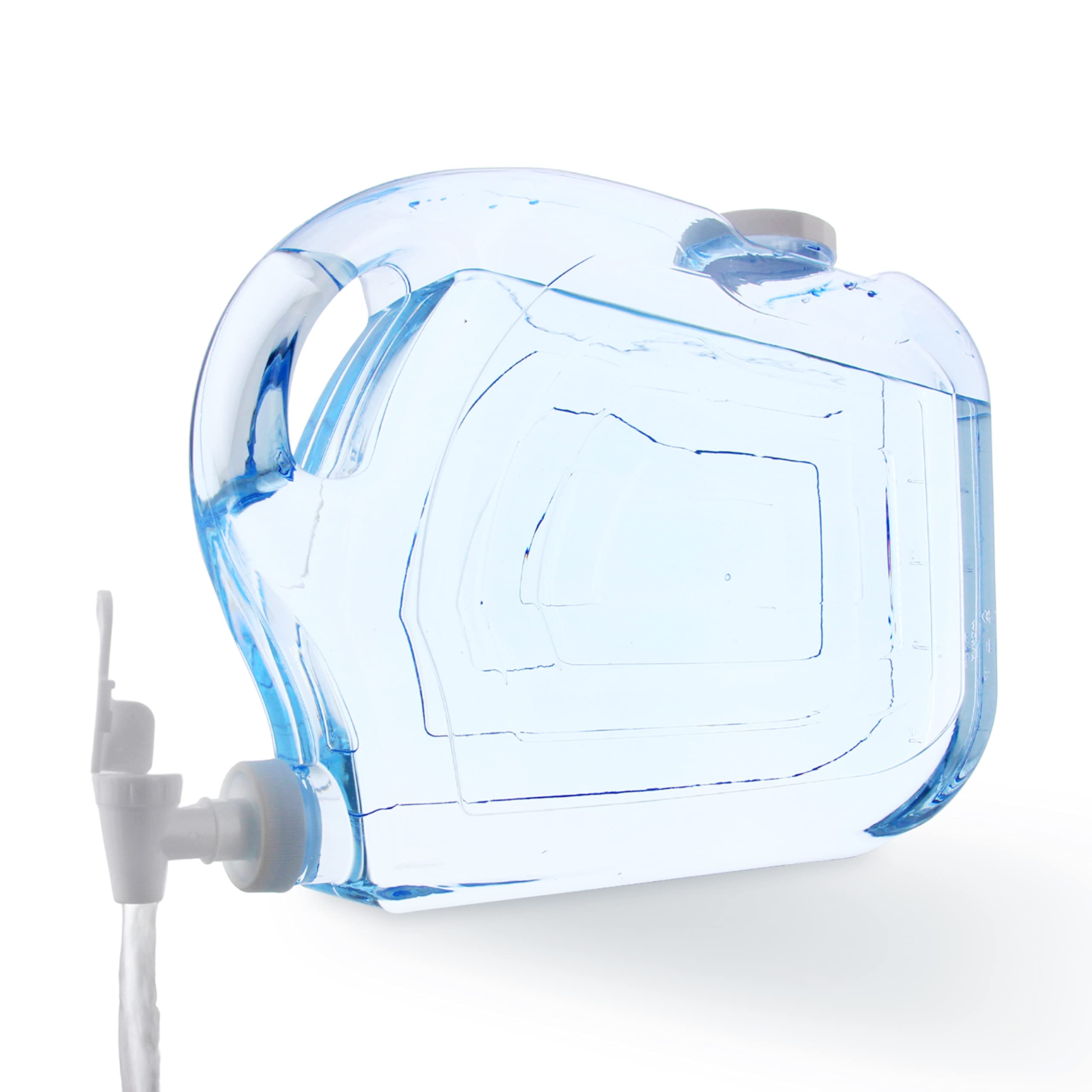 Arrow Home Products Ultra Slimline Drink Dispenser For Fridge, 1.25 Gallon - Plastic Beverage Dispenser With Spigot For Easy Dis