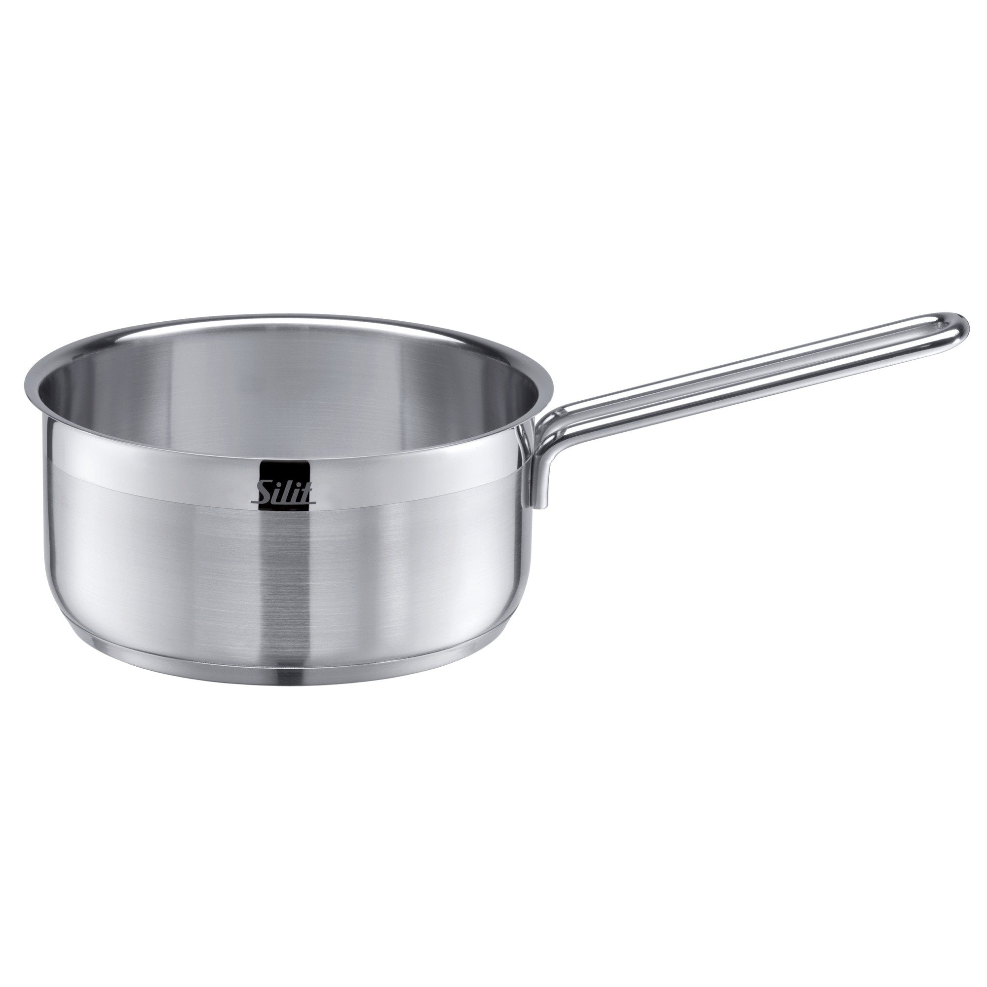 Silit Saucepan  16 cm Approx. 1.5L Achat Pouring Rim Stainless Steel Polished Suitable for Induction Hobs DishwasherSafe