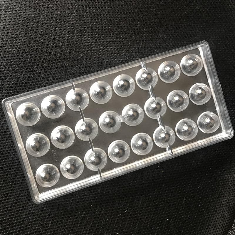 Polycarbonate Cone Chocolate Mold Half Egg Candy Mould Diy Poly-Carbonate Mold
