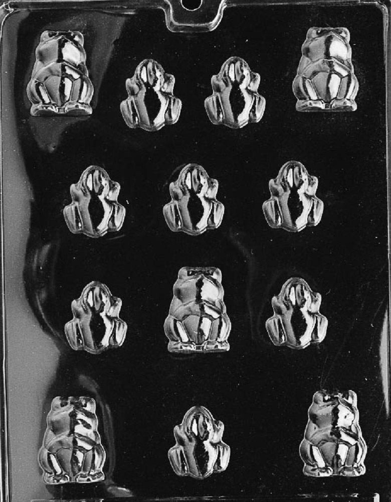 Grandmama'S Goodies A002 Frog Toad Shaped Chocolate Candy Soap Mold With Exclusive Molding Instructions