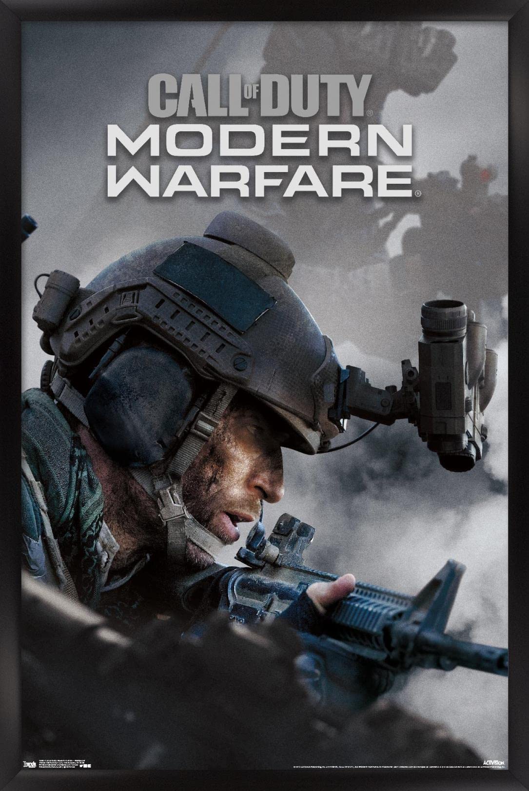 Trends International Call Of Duty: Modern Warfare - Multiplayer Wall Poster, 22.375'' X 34'', Black Framed Version