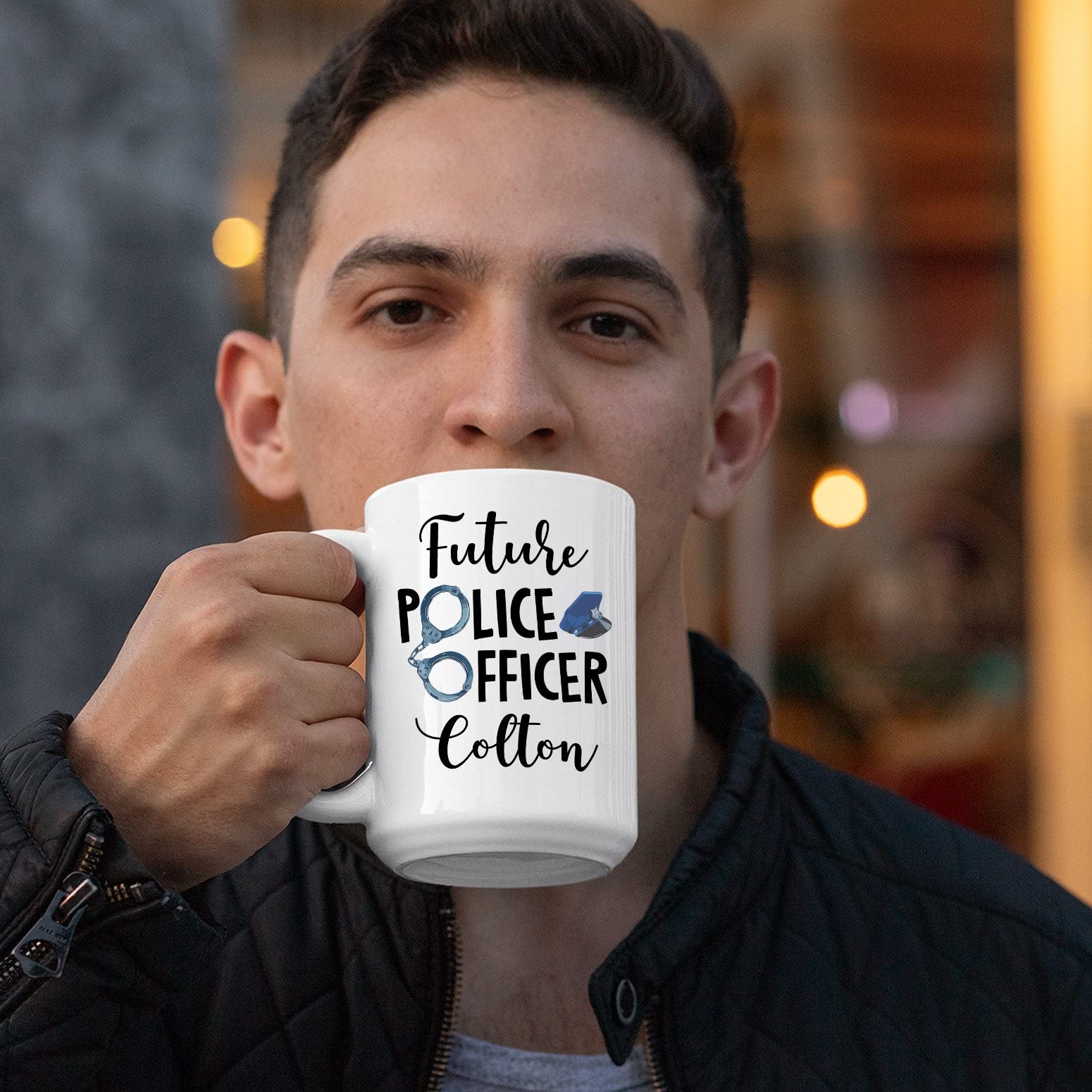Future Police Officer Mug, Custom Police Coffee Mug, Personalized Mug For Future Police Officer Gift, Policeman Mug, Police Mug,