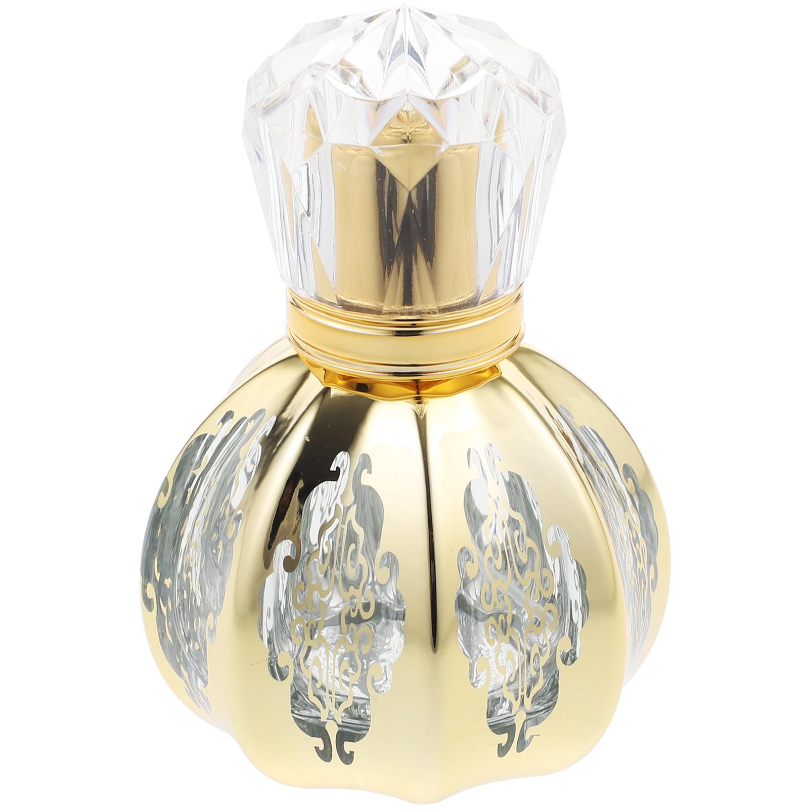 KALLORY Refillable Glass Perfume Bottle 50ml Spray Container with Fine Mist for Travel and Essential Oils, Empty Press Spray Bot