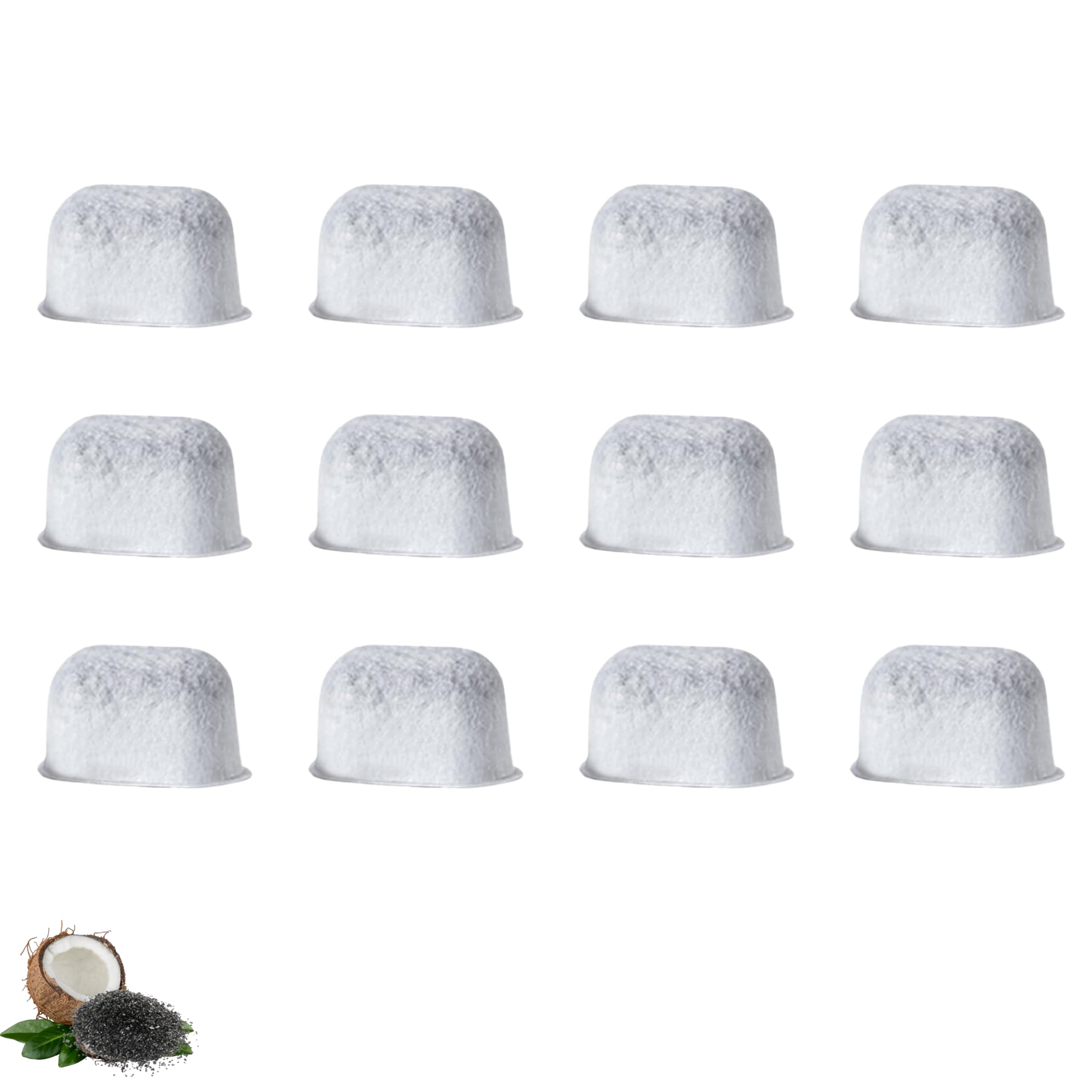 Nispira Replacement Charcoal Water Filter Compatible With Keurig 2.0 Coffee Maker, 12 Packs