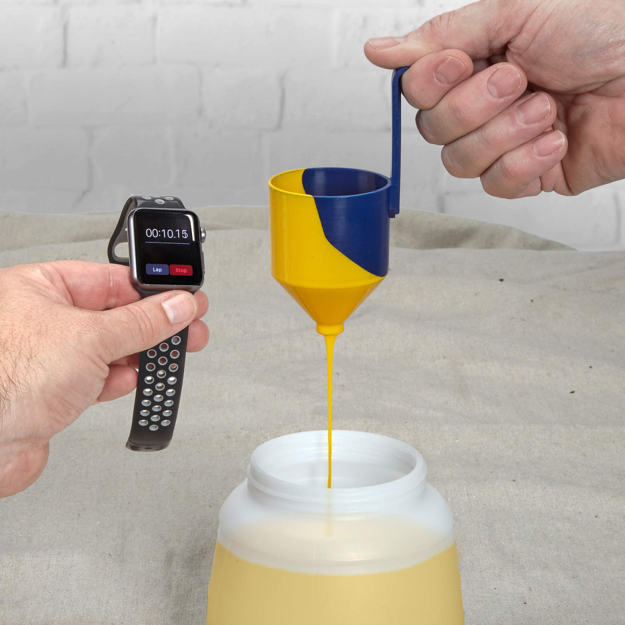 Earlex 153165 Viscosity Paint/Liquid Consistency and Thickness Measuring Cup (Color May Vary)