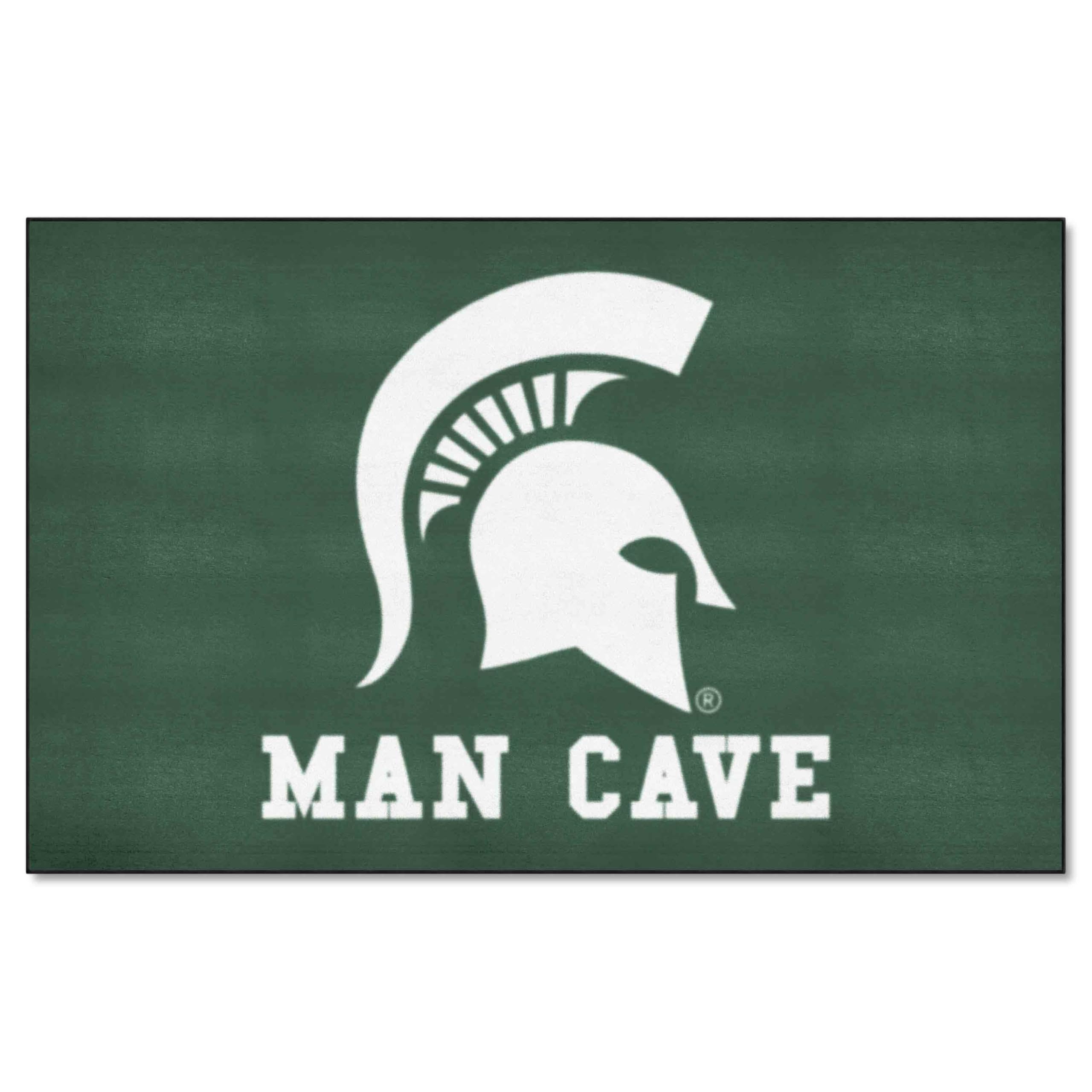 FANMATS 14571 Michigan State Spartans Man Cave UltiMat Rug - 5ft. x 8ft. | Sports Fan Area Rug, Home Decor Rug and Tailgating Ma
