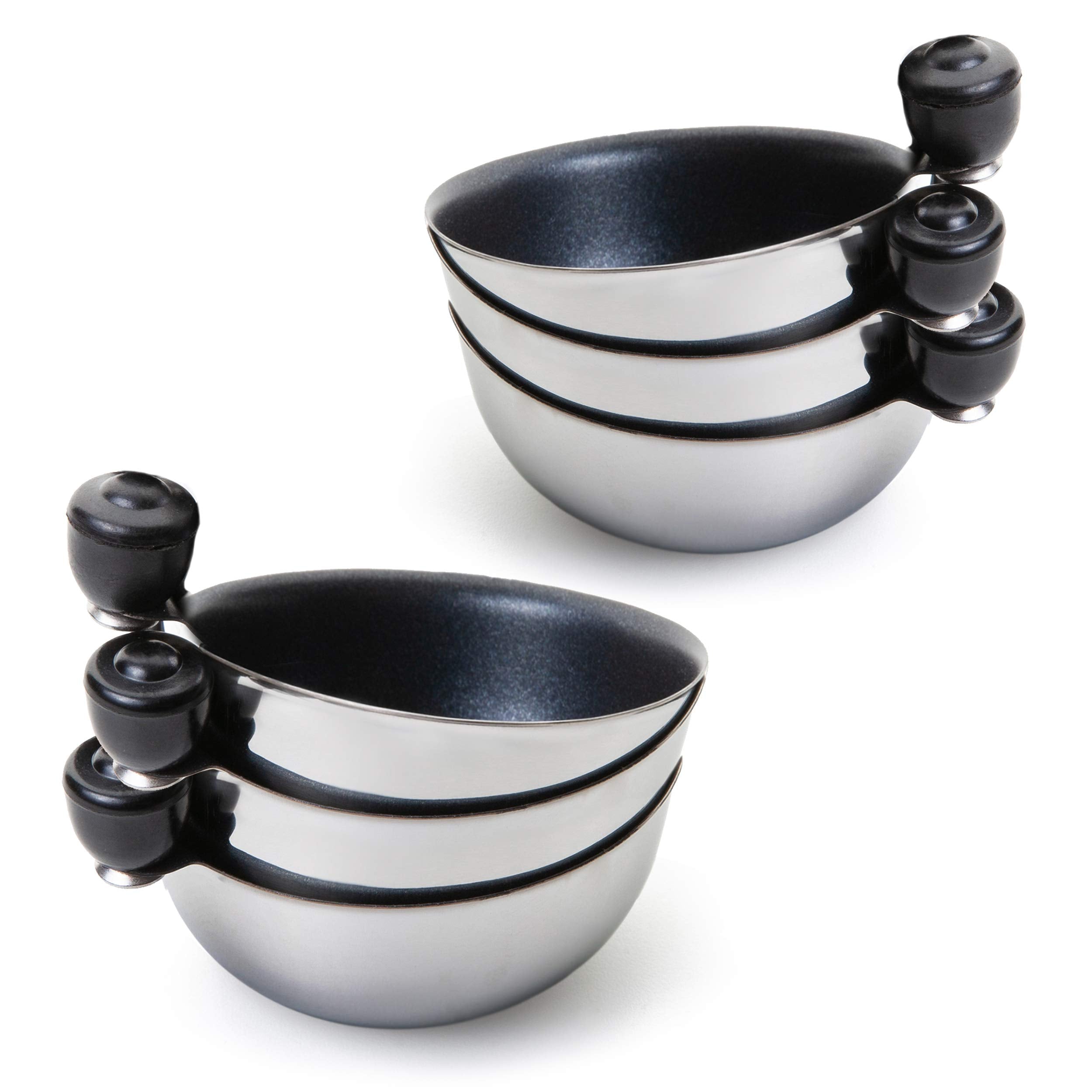 Eggssentials Egg Poacher Replacement Spare Stainless Steel 68Mm In Diameter Anti-Stick Pfoa Free Individual Removable Poaching C