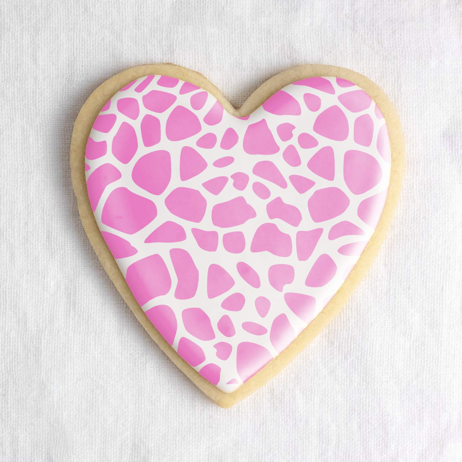 Giraffe Cookie Stencil - Simplify Your Cookie Decorating Process With Pyo Cookie Stencils