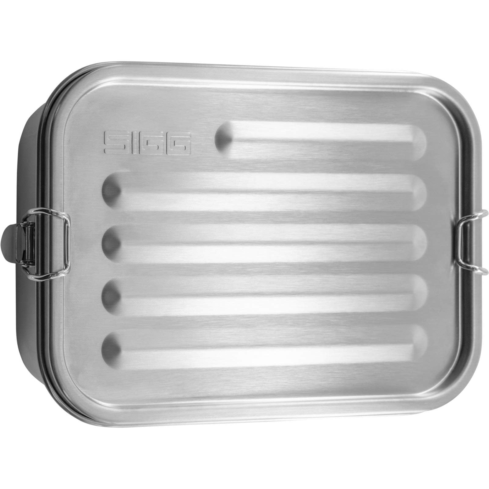 Sigg - Gemstone Lunch Box - Stainless Steel - Leak-Proof Silicone Rim - Divided Lunch Box For Lunch And Leftovers