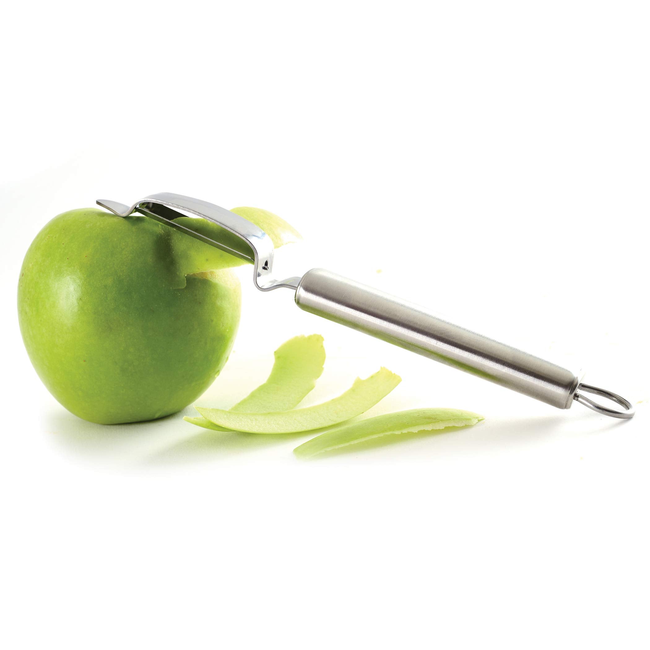 Norpro Stainless Steel Peeler  One Size  Silver