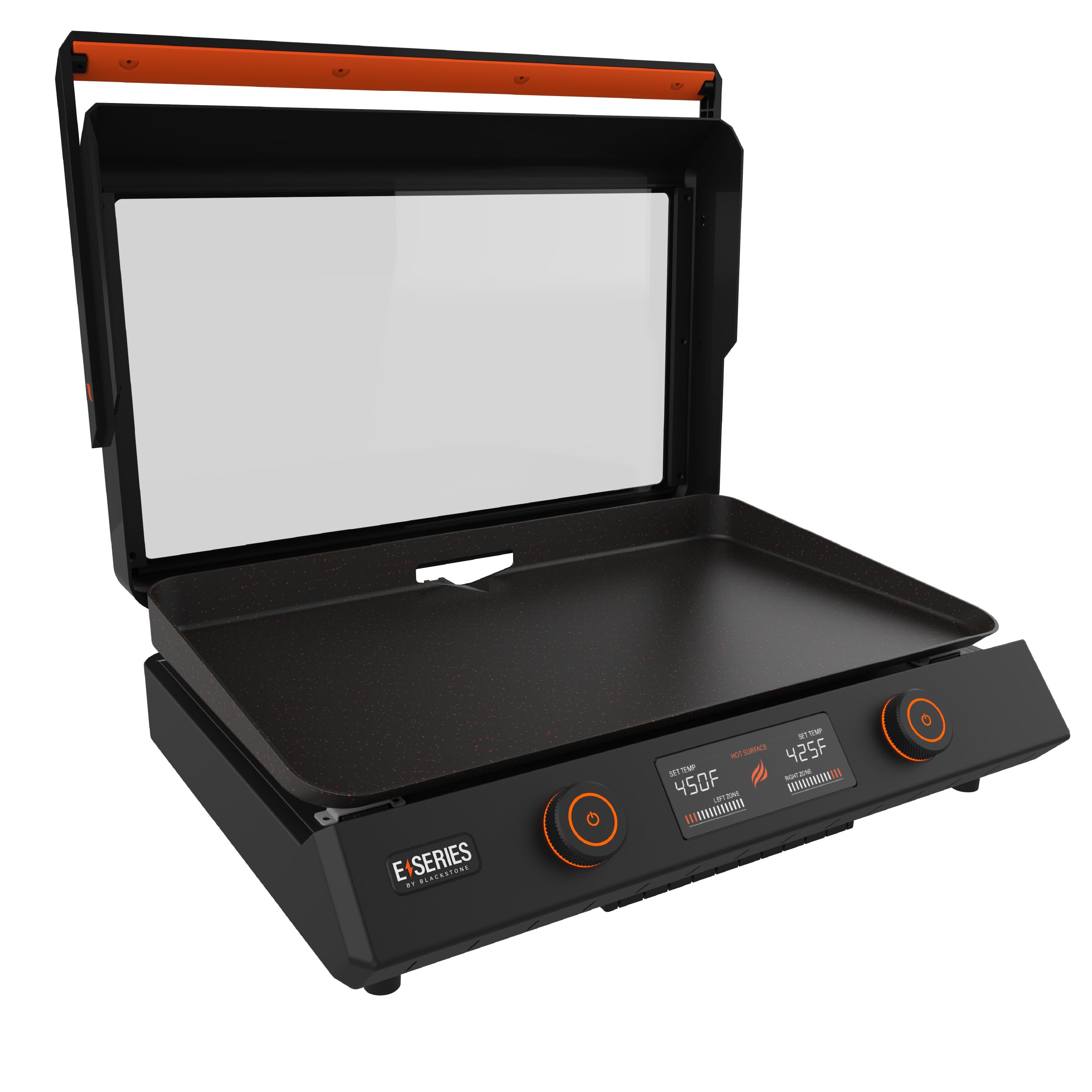 Blackstone 22-Inch Electric Griddle - 1600W Non Stick Ceramic Titanium Coated Stainless Steel Tabletop Griddle with EZ-Touch Con