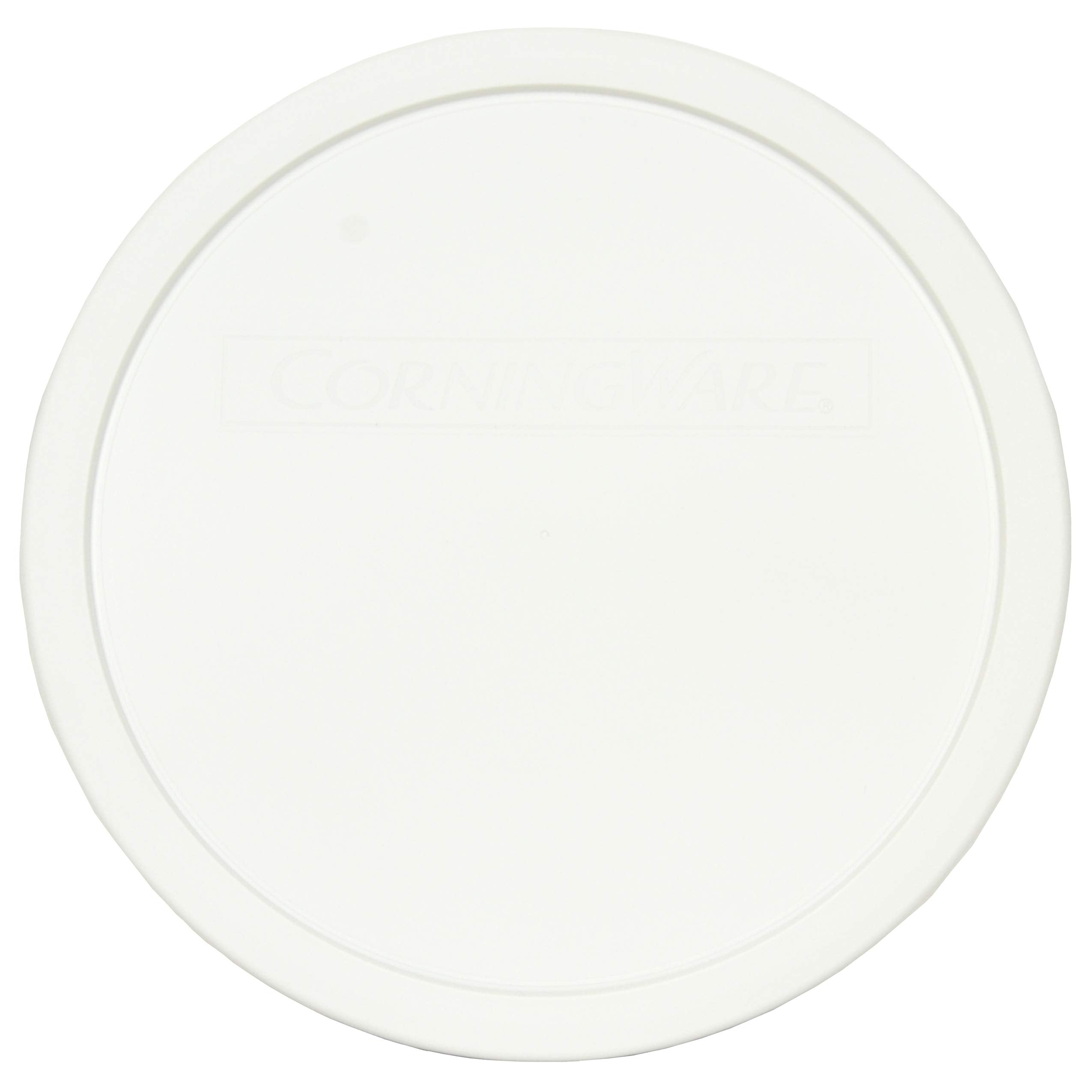 Corningware (1) Fs-1-Pc 2.5Qt French White Lid And (1) F-5-Pc 1.5Qt French White Lid