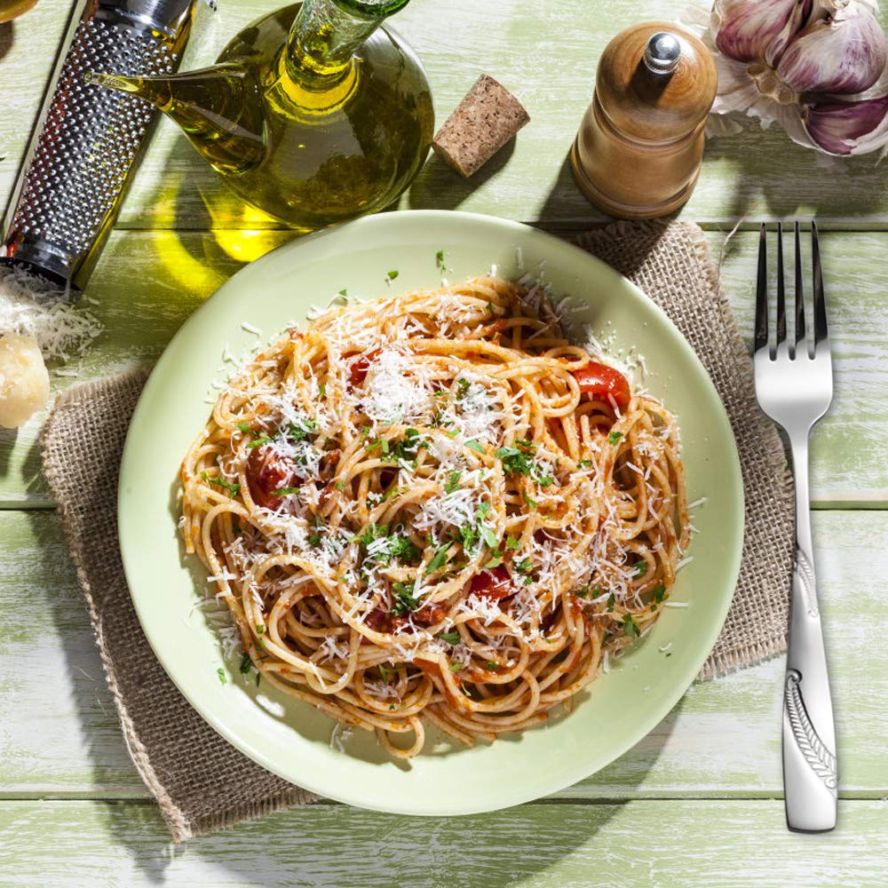 Nicesh 30 Pieces Stainless Steel Flatware Cutlery Silverware, Service For 6