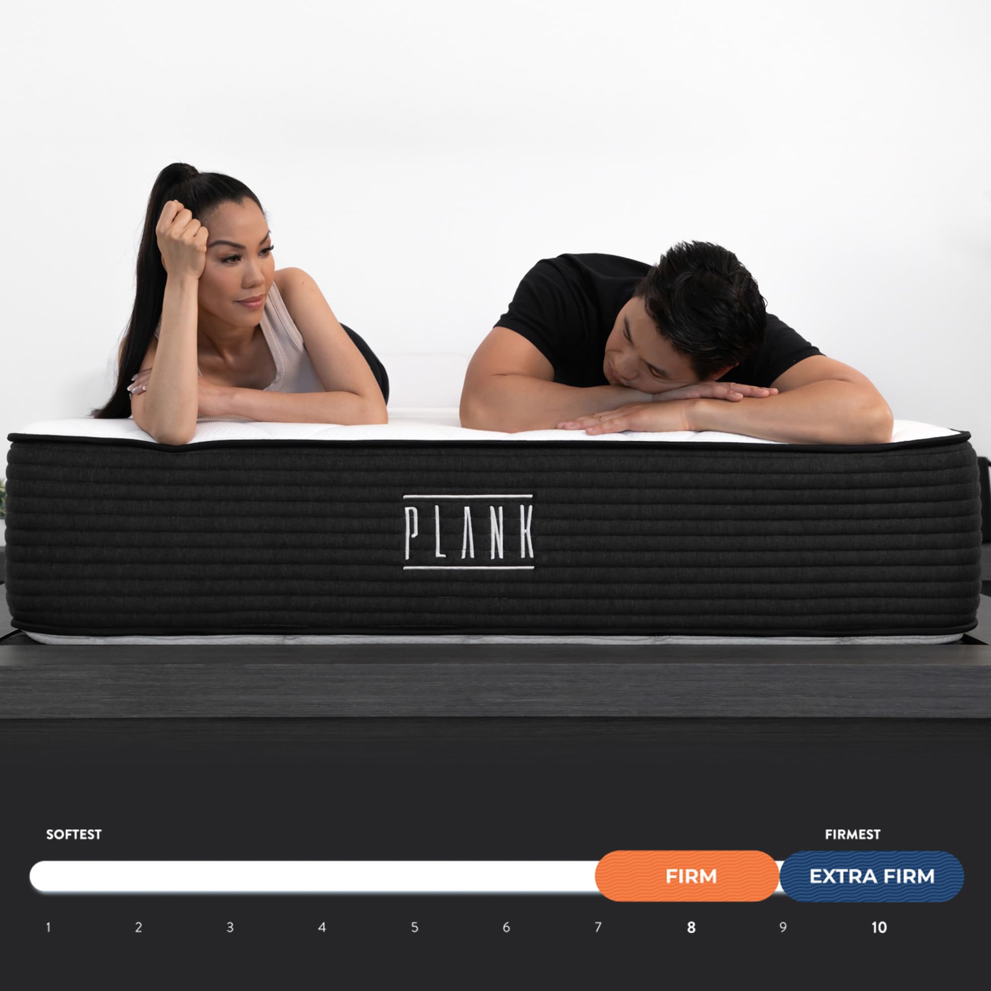 Brooklyn Bedding Plank Firm 10 Twin XL Mattress |Breathable Materials