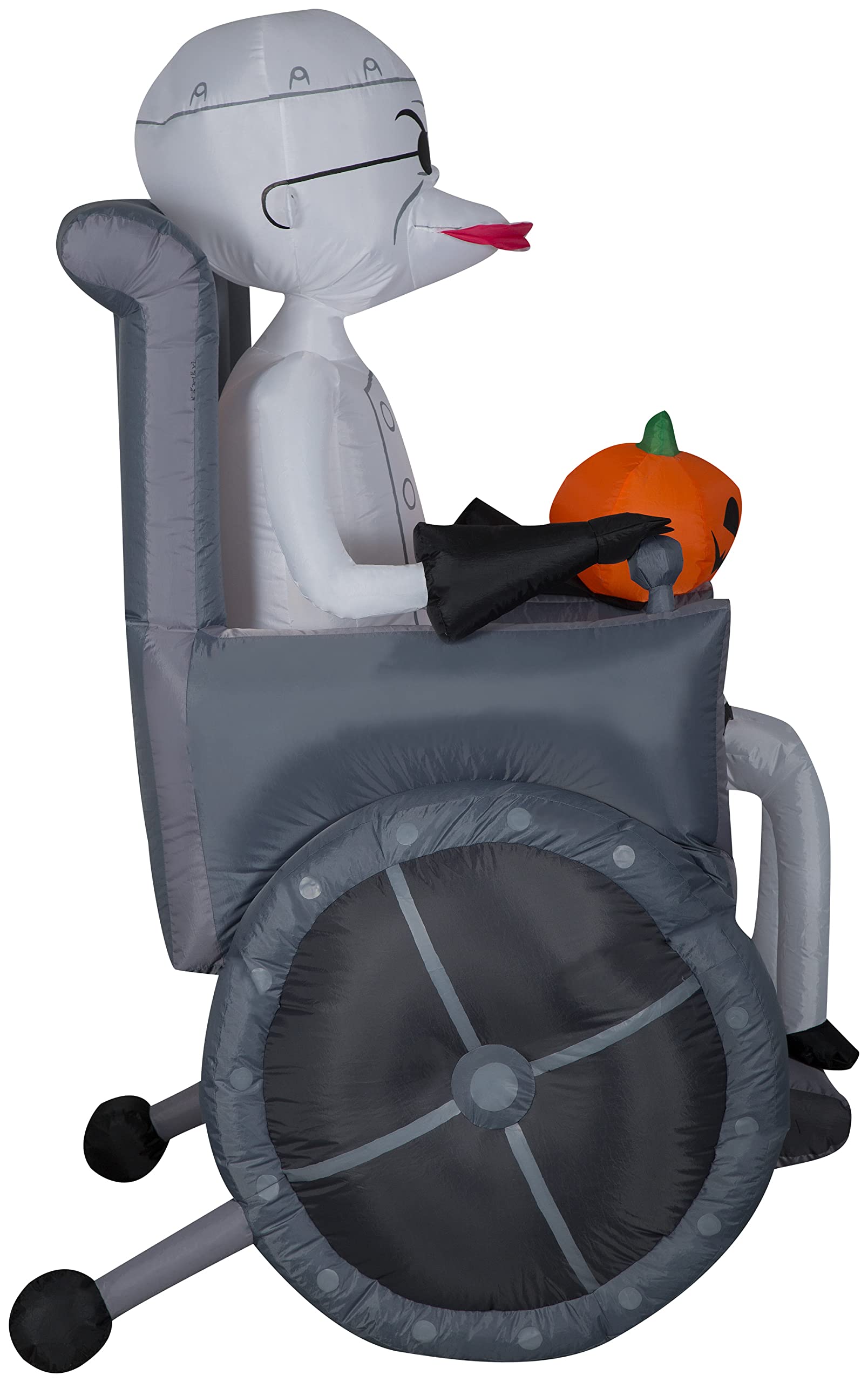 Nightmare Before Christmas Airblown Inflatable Dr. Finkelstein Disney, 5.5 ft Tall, Black
