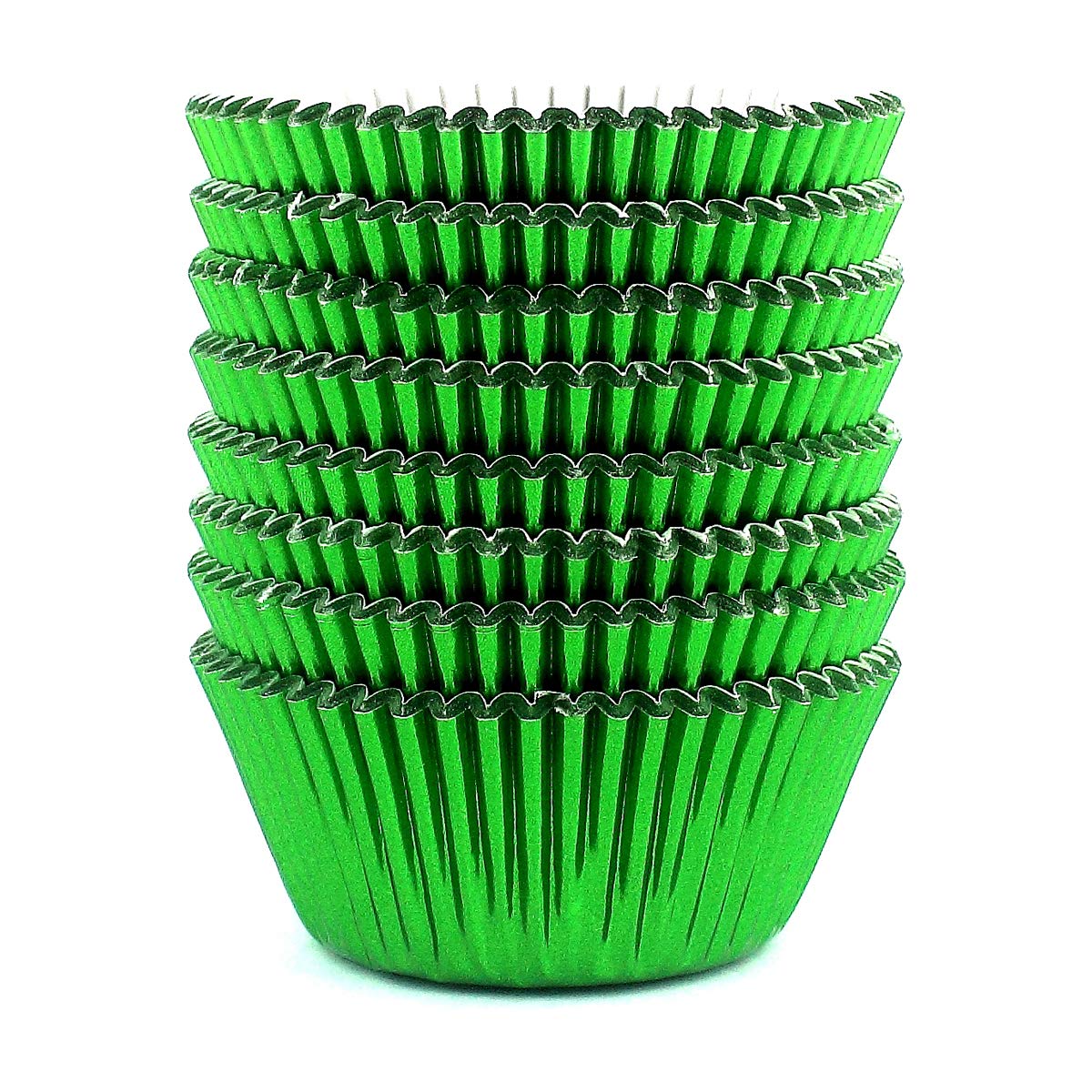 Eoonfirst Green Foil Cupcake Case Liners Christmas Day Baking Muffin Paper Cups 200Pcs